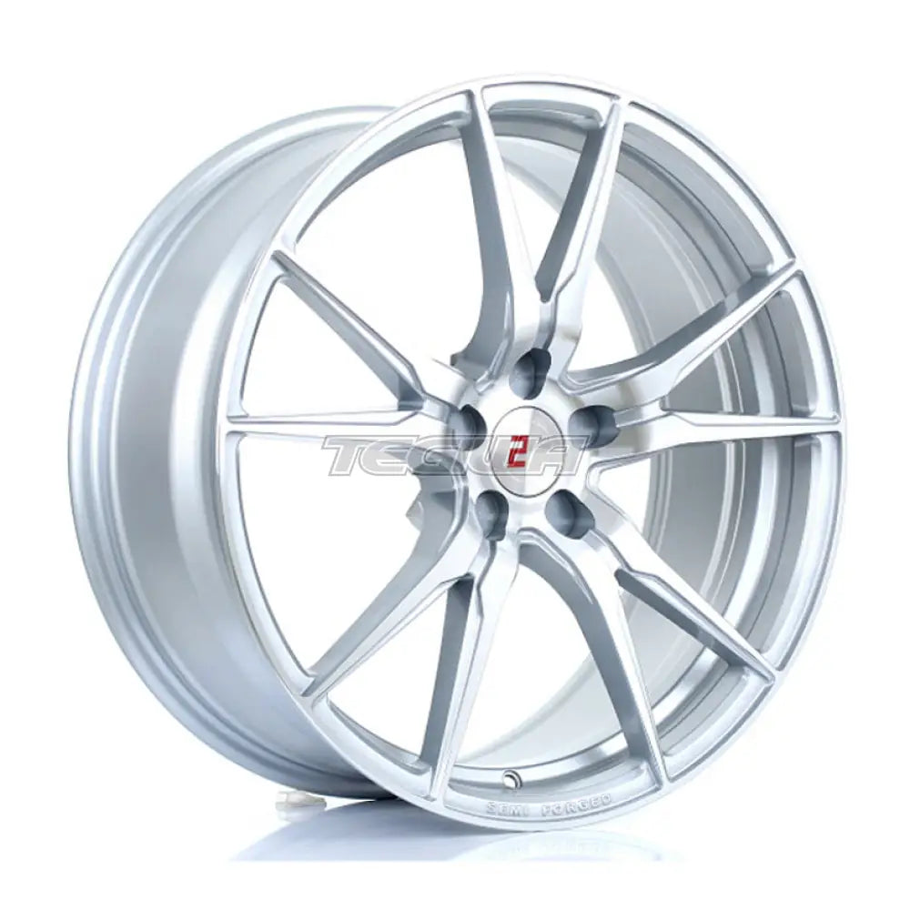 2Forge ZF2 Alloy Wheel 20x8.5 5x110 ET9 TO 45 72.6mm CB Silver Polished Face