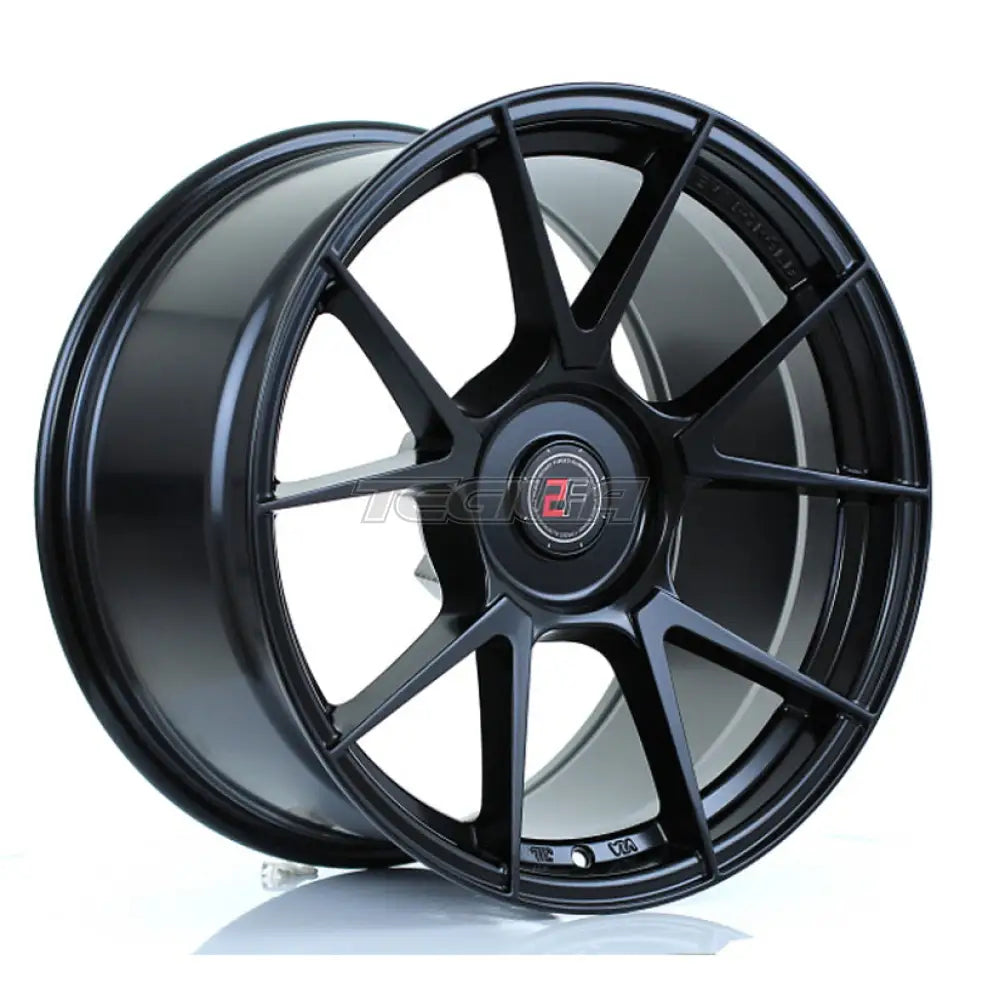 2FORGE ZF6 Alloy Wheel 18x10 ET6 to 50 5x98 Matt Black 72.6mm CB