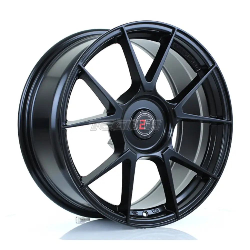 2FORGE ZF6 Alloy Wheel 18x8 ET0 to 45 5x115 Matt Black 72.6mm CB
