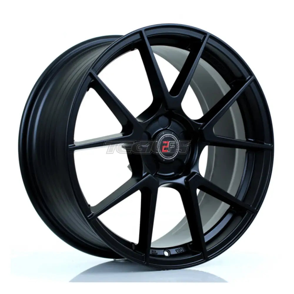 2Forge ZF6 Alloy Wheel 19x8.5 5x114 ET15 TO 45 72.6mm CB Matt Black