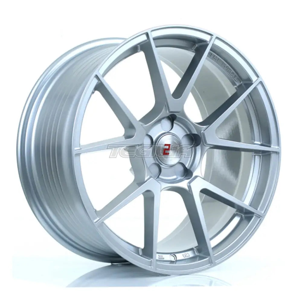 2Forge ZF6 Alloy Wheel 19x9.5 5x130 ET15 TO 50 72.6mm CB Crystal Silver
