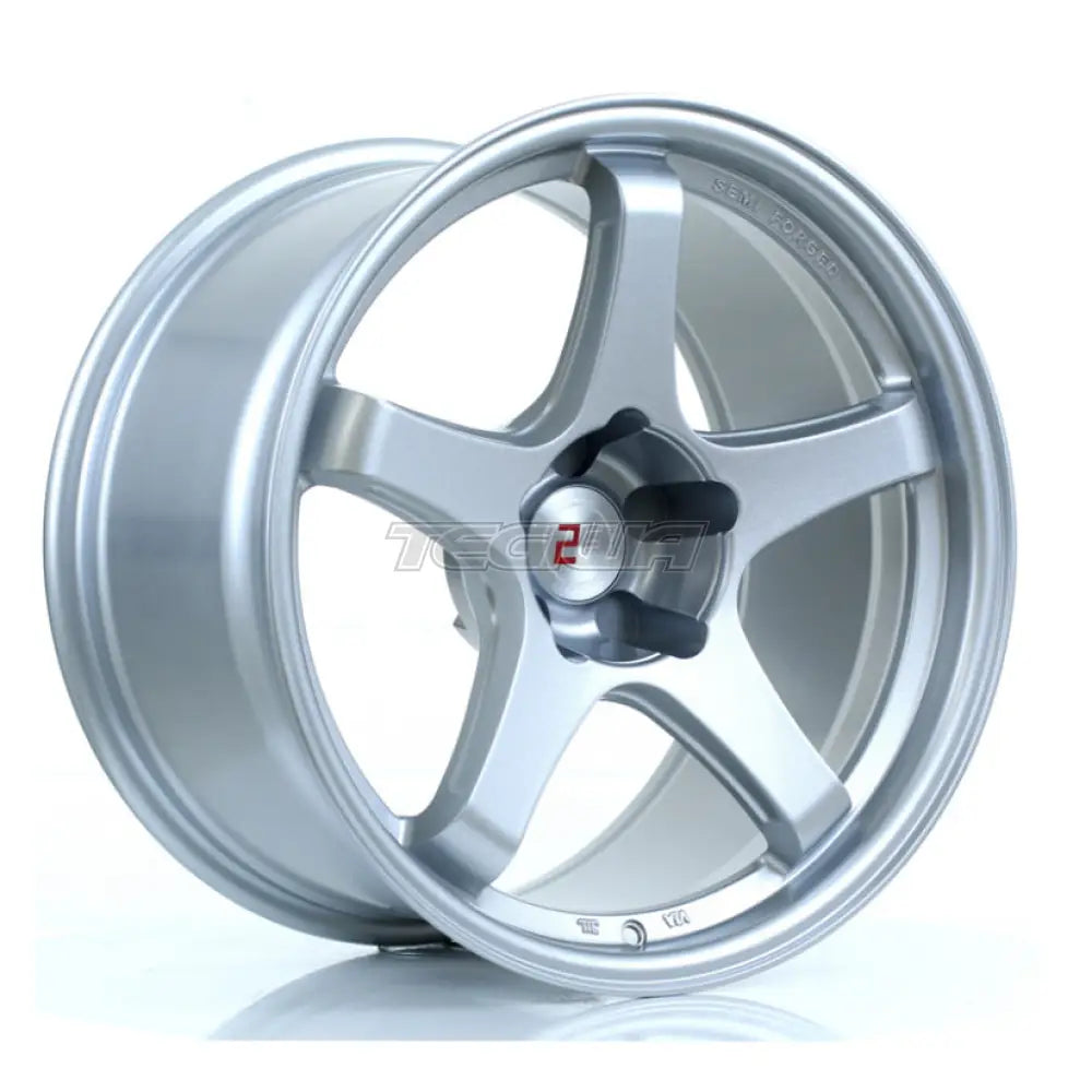 2Forge ZF7 Alloy Wheel 18x10 5x120.65 ET6 TO 22 72.5mm CB Crystal Silver