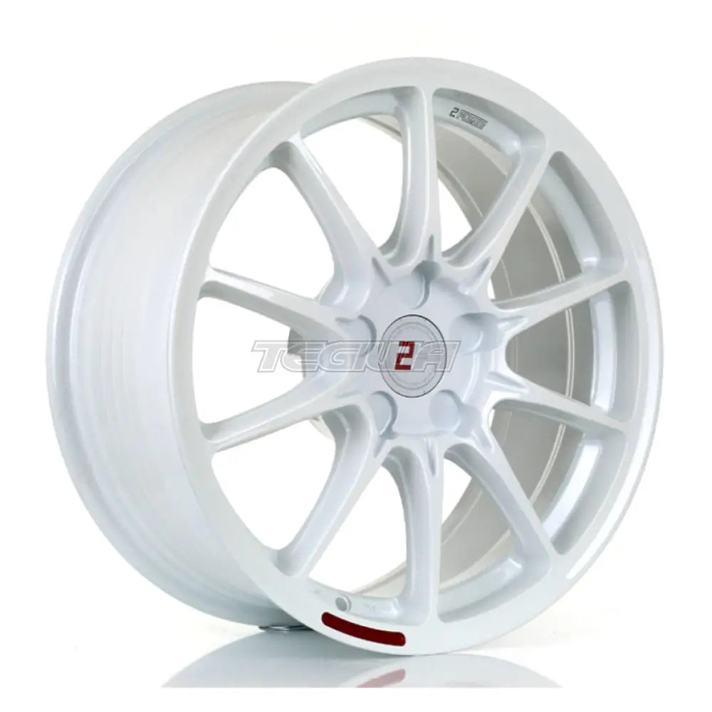 2Forge ZF8 Alloy Wheel 17x7.5 5x128 ET10 TO 50 72.5mm CB White