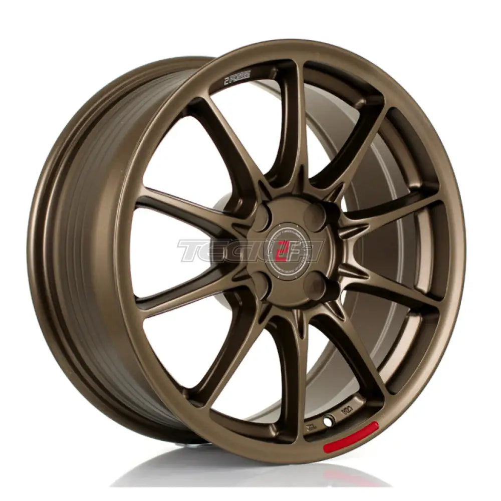 2Forge ZF8 Alloy Wheel 17x8 4x100 ET10 TO 50 72.5mm CB Matt Bronze