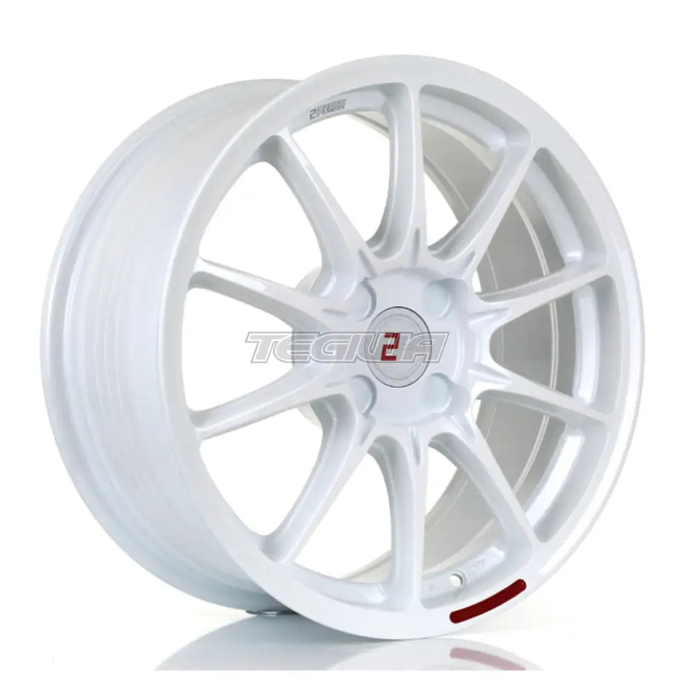 2Forge ZF8 Alloy Wheel 17x8 4x108 ET10 TO 50 72.5mm CB White