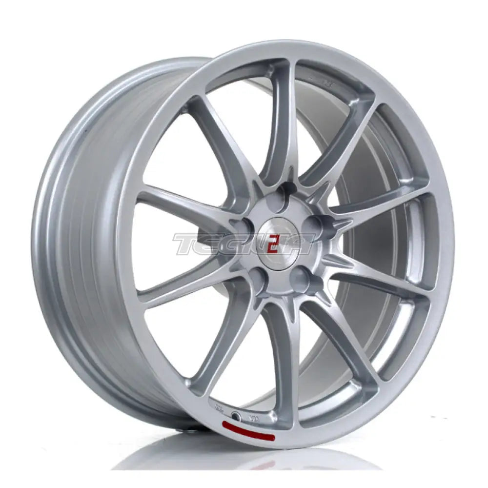 2Forge ZF8 Alloy Wheel 18x8 5x100 ET0 TO 50 72.5mm CB Silver
