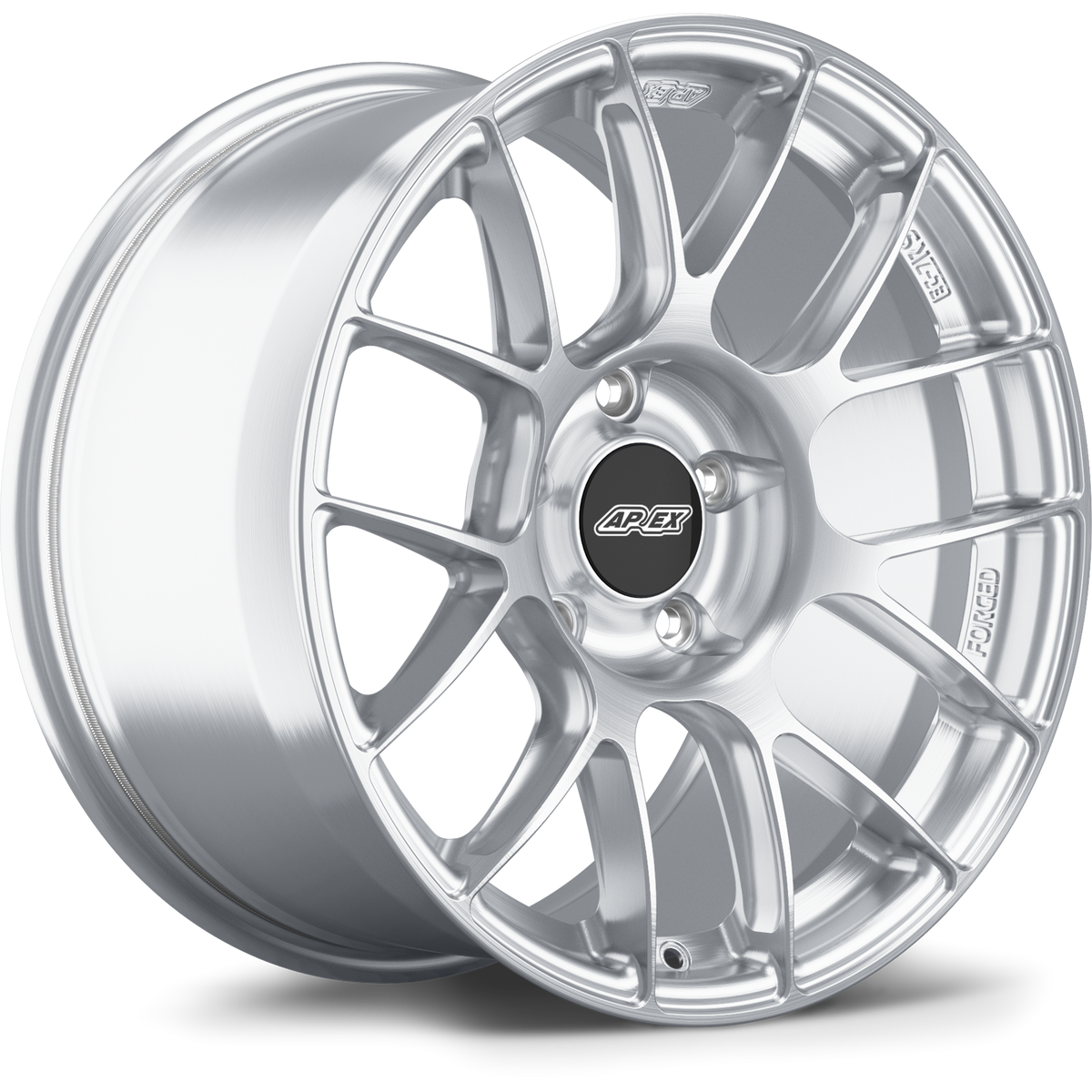 Apex EC-7RS Forged Alloy Wheel 18x9 ET30 5x120 Brushed Clear 72.56mm CB