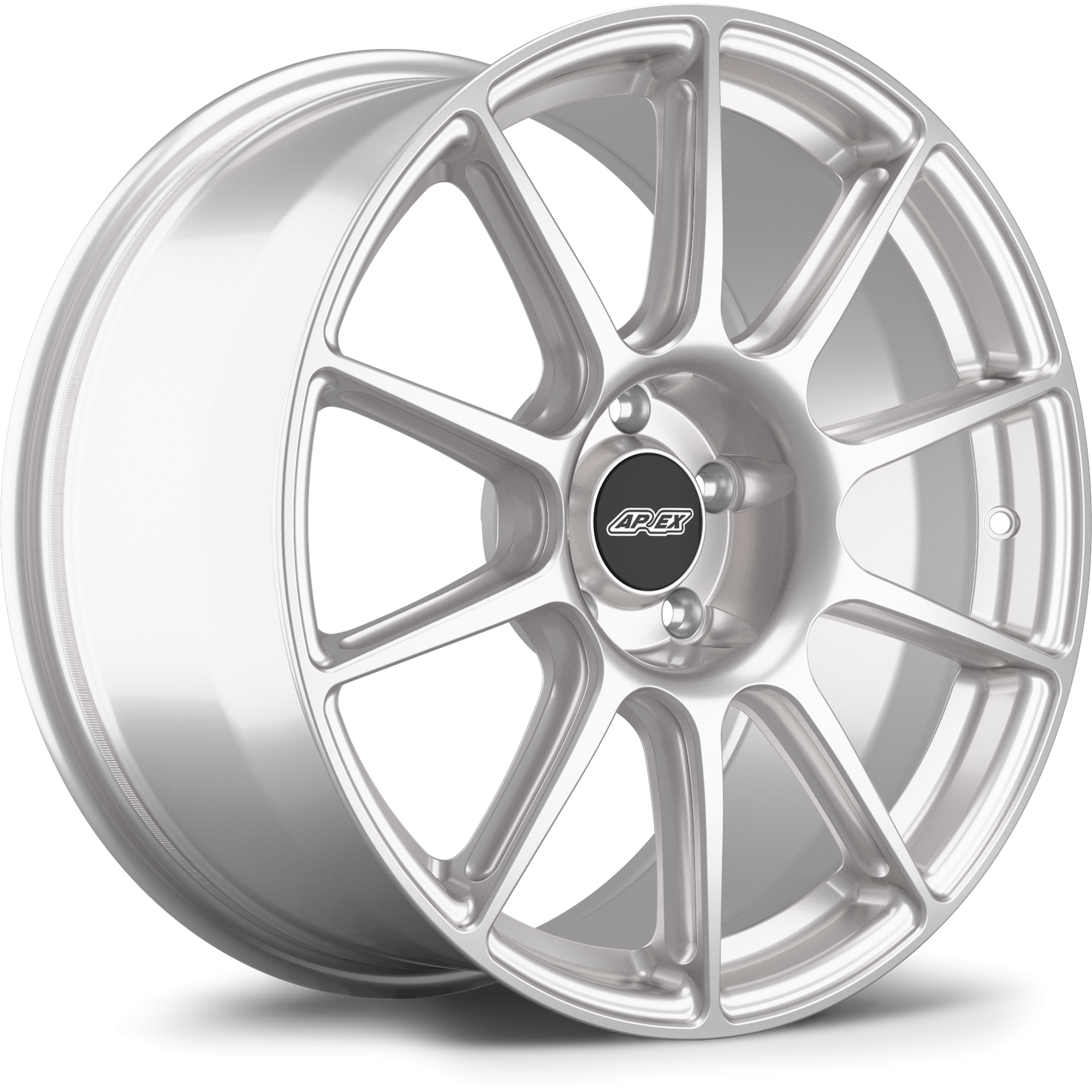 Apex SM-10 Alloy Wheel 18x8.5 ET45 5x130 Race Silver 71.6mm CB