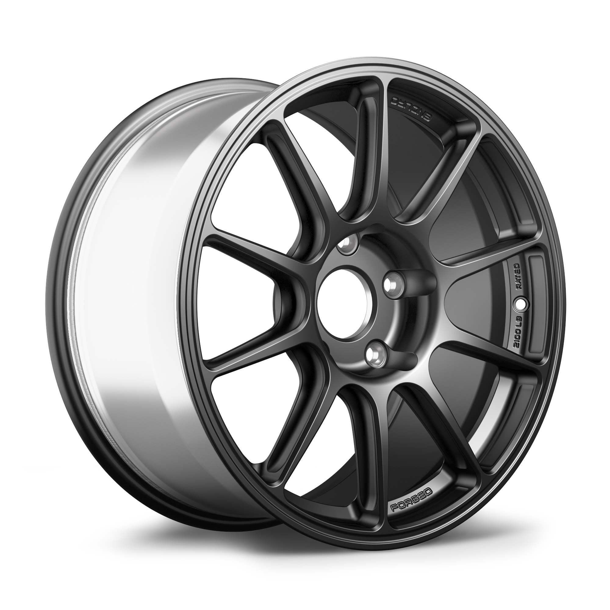 Apex SM-10RE Alloy Wheel 18x9 ET46 5x130 71.6mm CB Satin Black