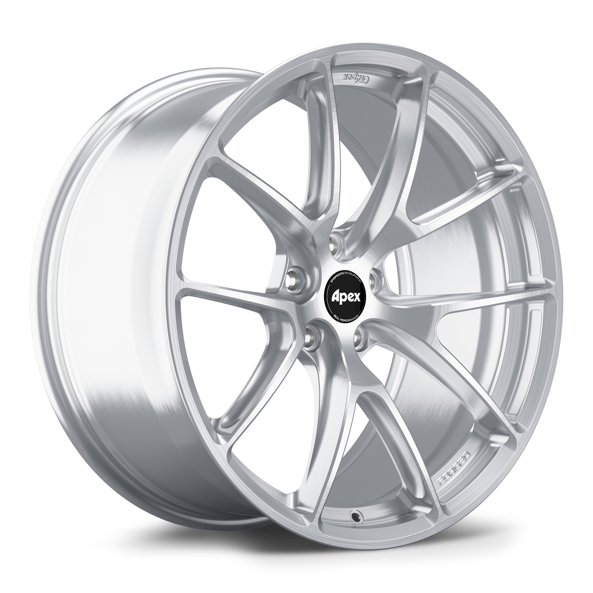 Apex VS-5RX Forged Alloy Wheel 21x10.5 ET35 5x120 Brushed Clear 64.1mm CB