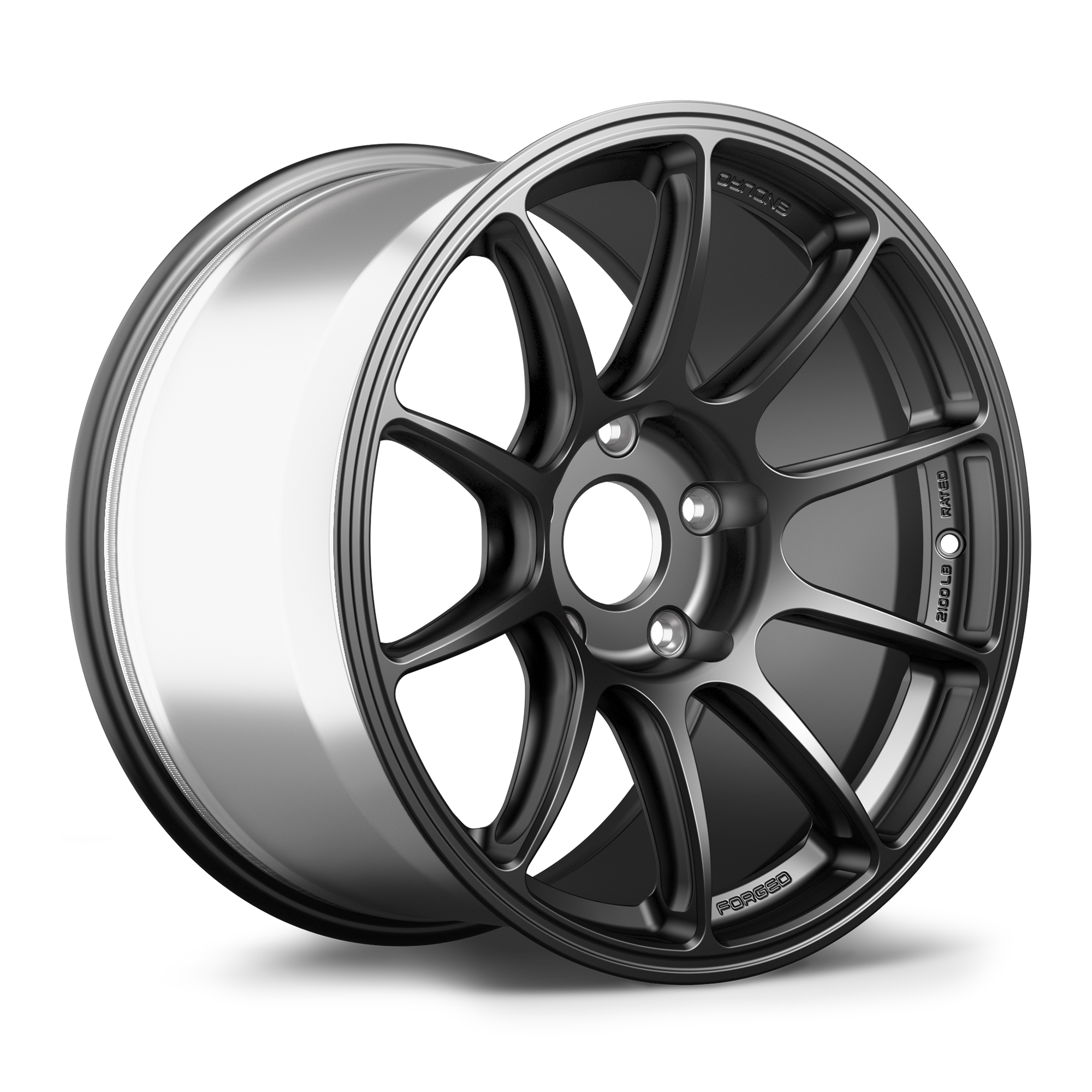 Apex SM-10RE Forged Alloy Wheel 18x10.5 ET47 5x130 Satin Black 71.6mm CB