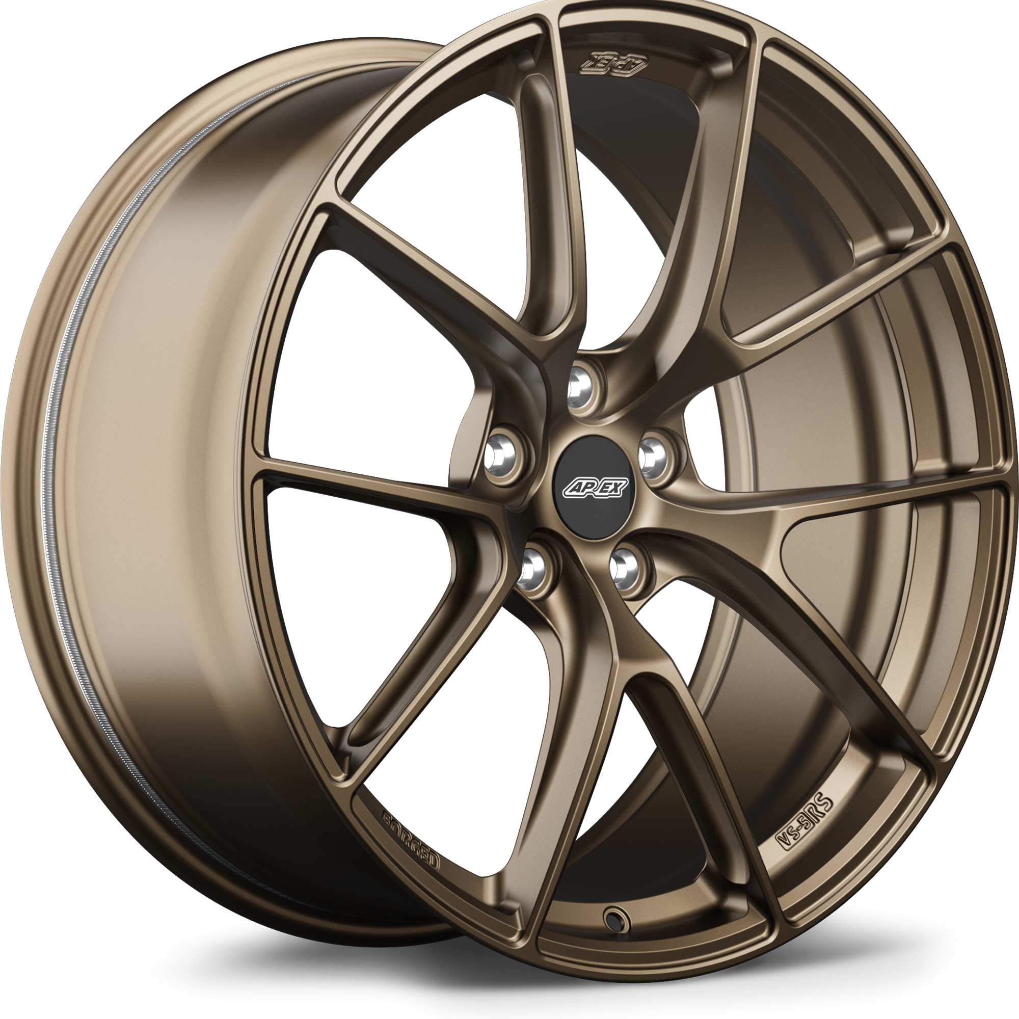Apex VS-5RS Alloy Wheel 20x10 ET35 5x114.3 70.5mm CB Satin Bronze