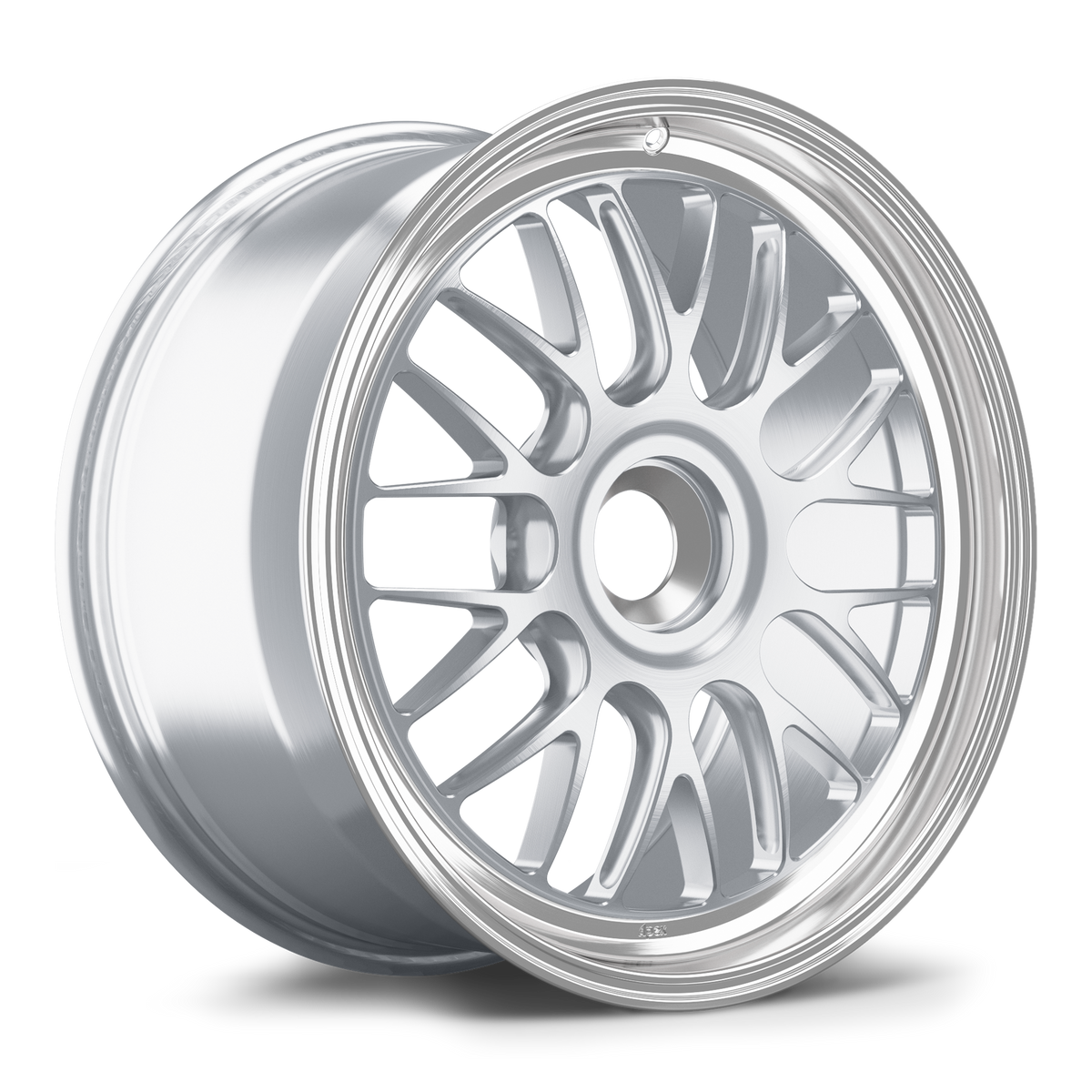Apex ML-10RT Forged Alloy Wheel 19x9.5 ET48 PSCL Brushed Clear - Machined Lip 101mm CB