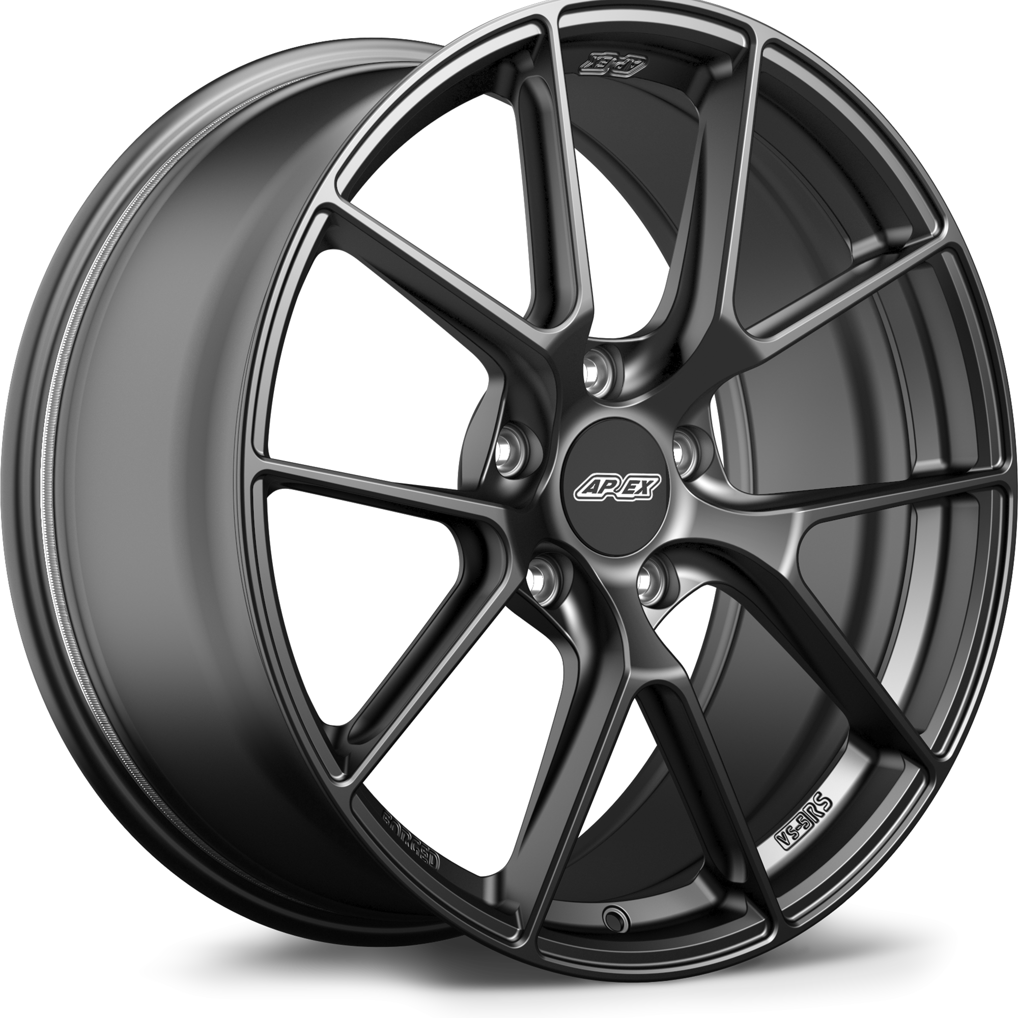 Apex VS-5RS Forged Alloy Wheel 20x9 ET36 5x120 Satin Black 67.1mm CB