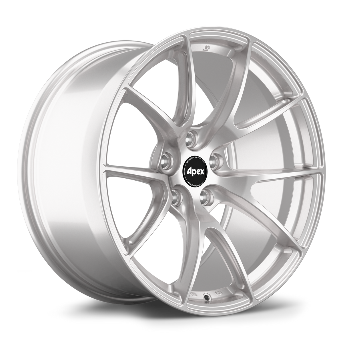 Apex VS-5 Alloy Wheel 19x9.5 ET22 5x120 Race Silver 72.56mm CB