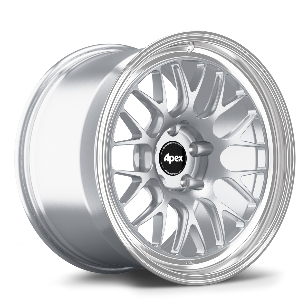 Apex ML-10RT Forged Alloy Wheel 18x11 ET25 5x120 Brushed Clear - Machined Lip 72.56mm CB