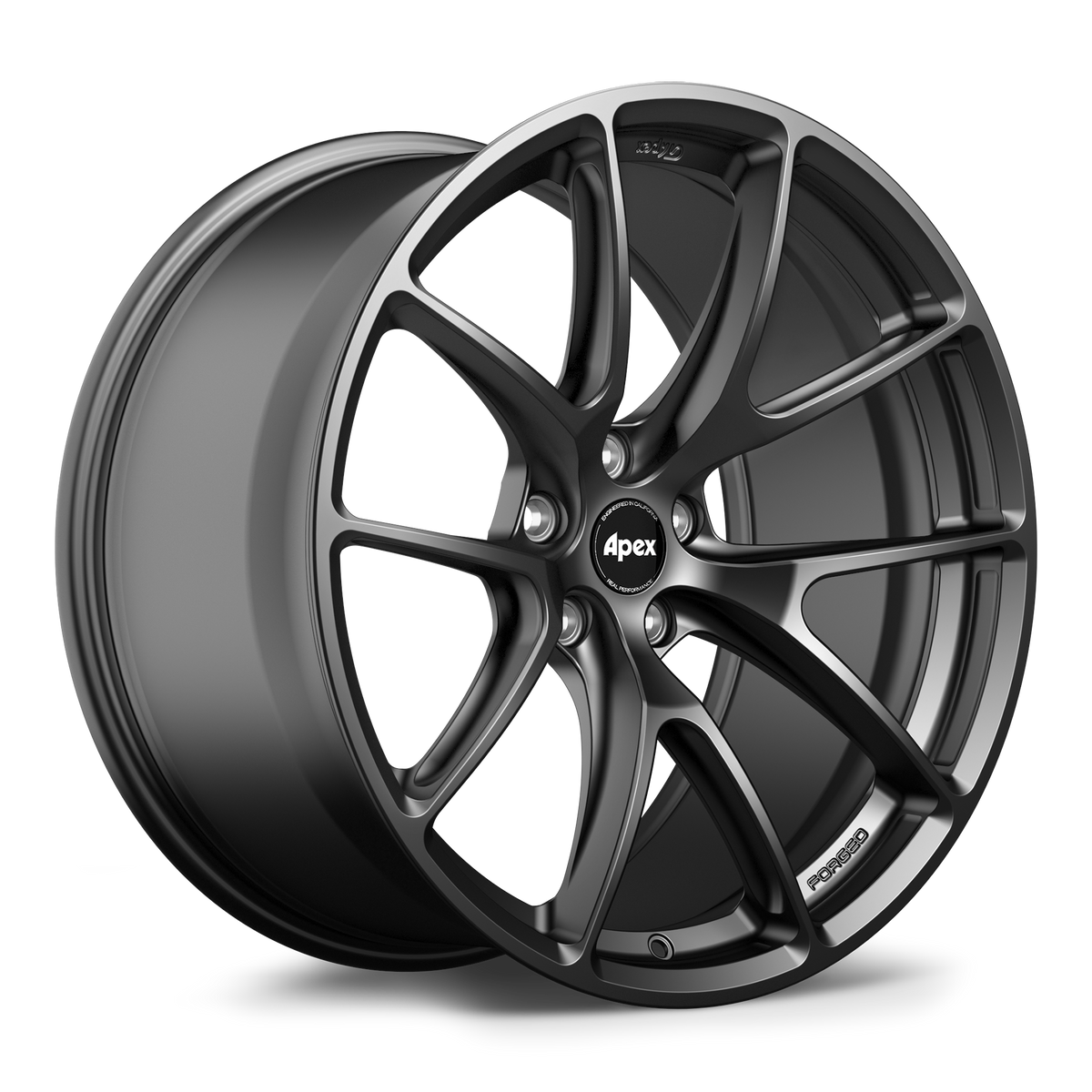 Apex VS-5RX Alloy Wheel 20x9.5 ET32 5x120 64.1mm CB Satin Black