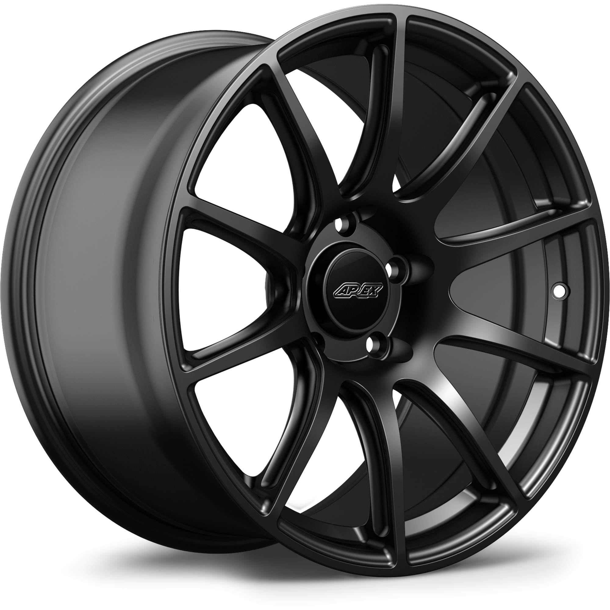 Apex SM-10 Alloy Wheel 18x9 ET30 5x120 Satin Black 72.56mm CB