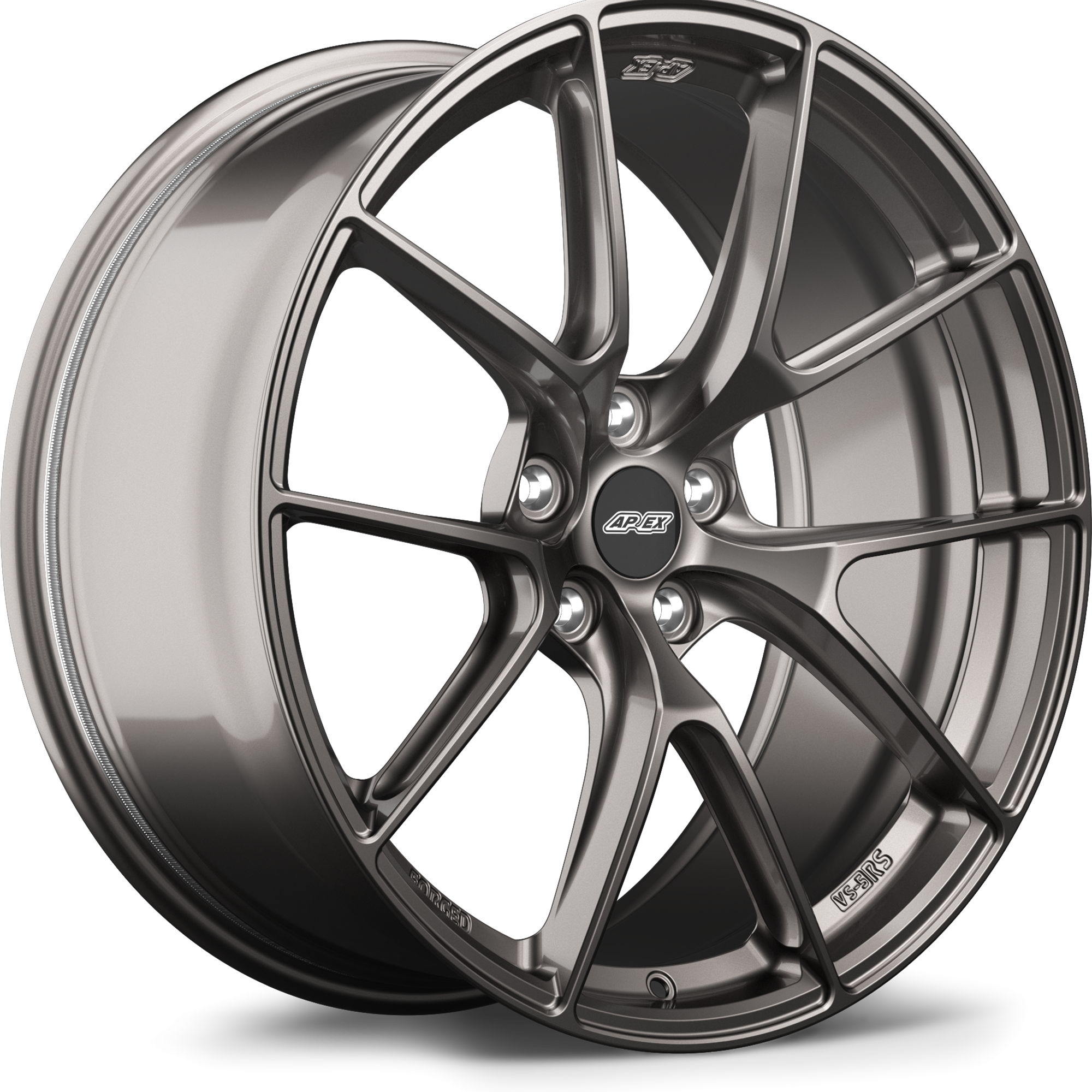Apex VS-5RS Forged Alloy Wheel 20x11 ET52 5x114.3 Anthracite 70.5mm CB