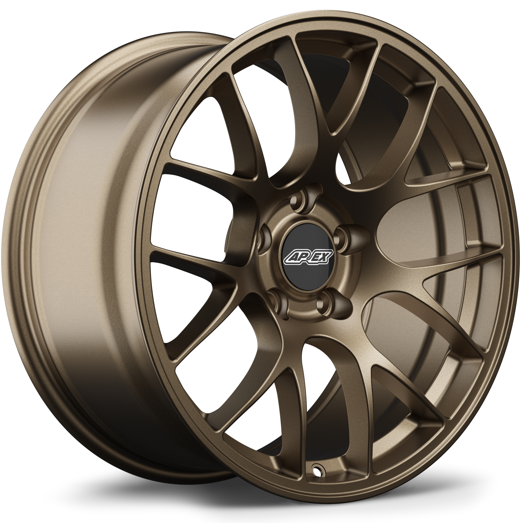 Apex EC-7 Alloy Wheel 18x10 ET40 5x114.3 Satin Bronze 70.5mm CB
