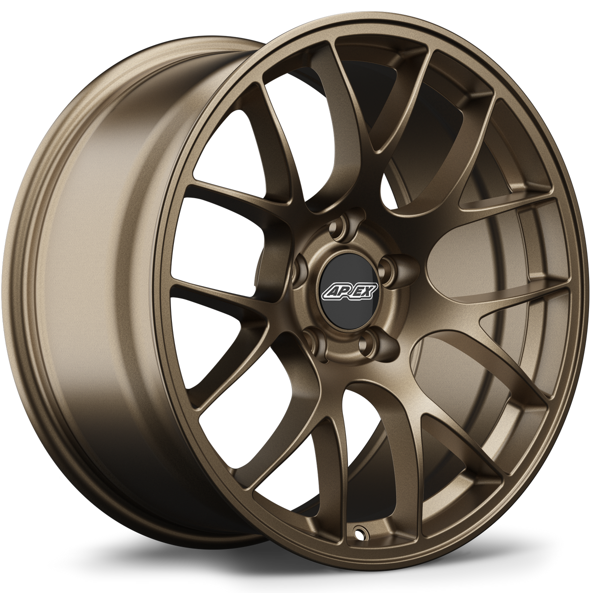 Apex EC-7 Alloy Wheel 18x11 ET52 5x114.3 Satin Bronze 70.5mm CB