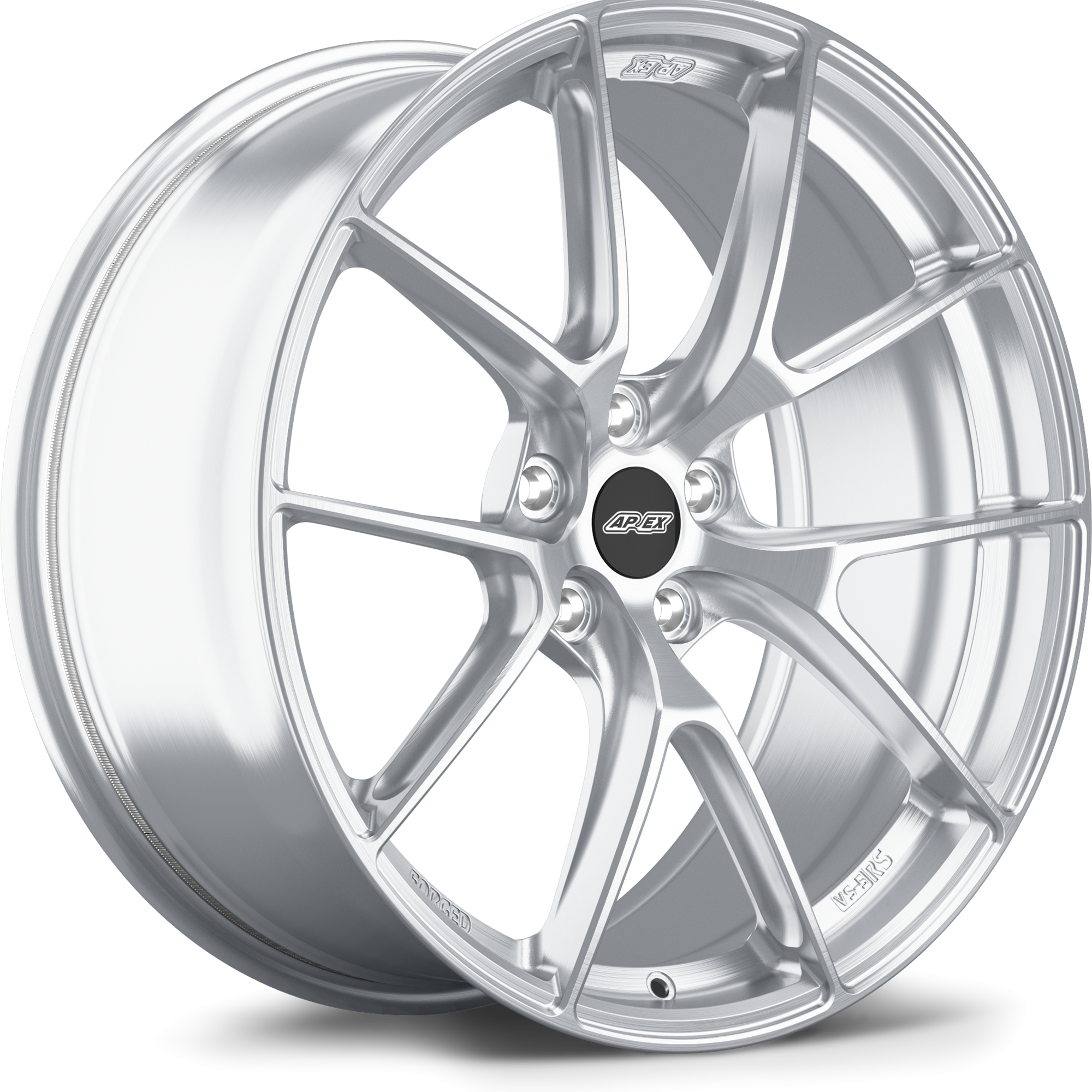 Apex VS-5RS Forged Alloy Wheel 20x10 ET35 5x114.3 Brushed Clear 70.5mm CB