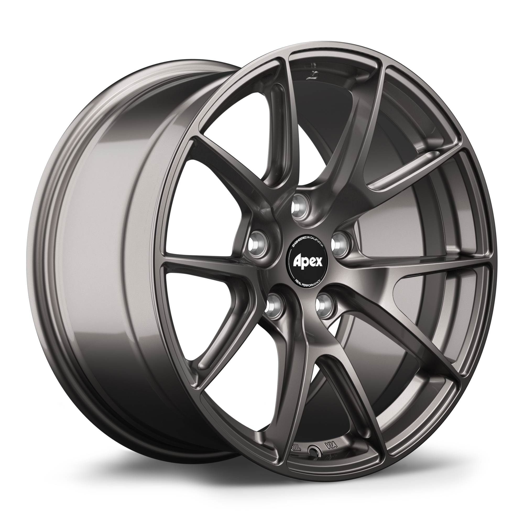 Apex VS-5 Alloy Wheel 17x9 ET35 5x114.3 Anthracite 73.1mm CB