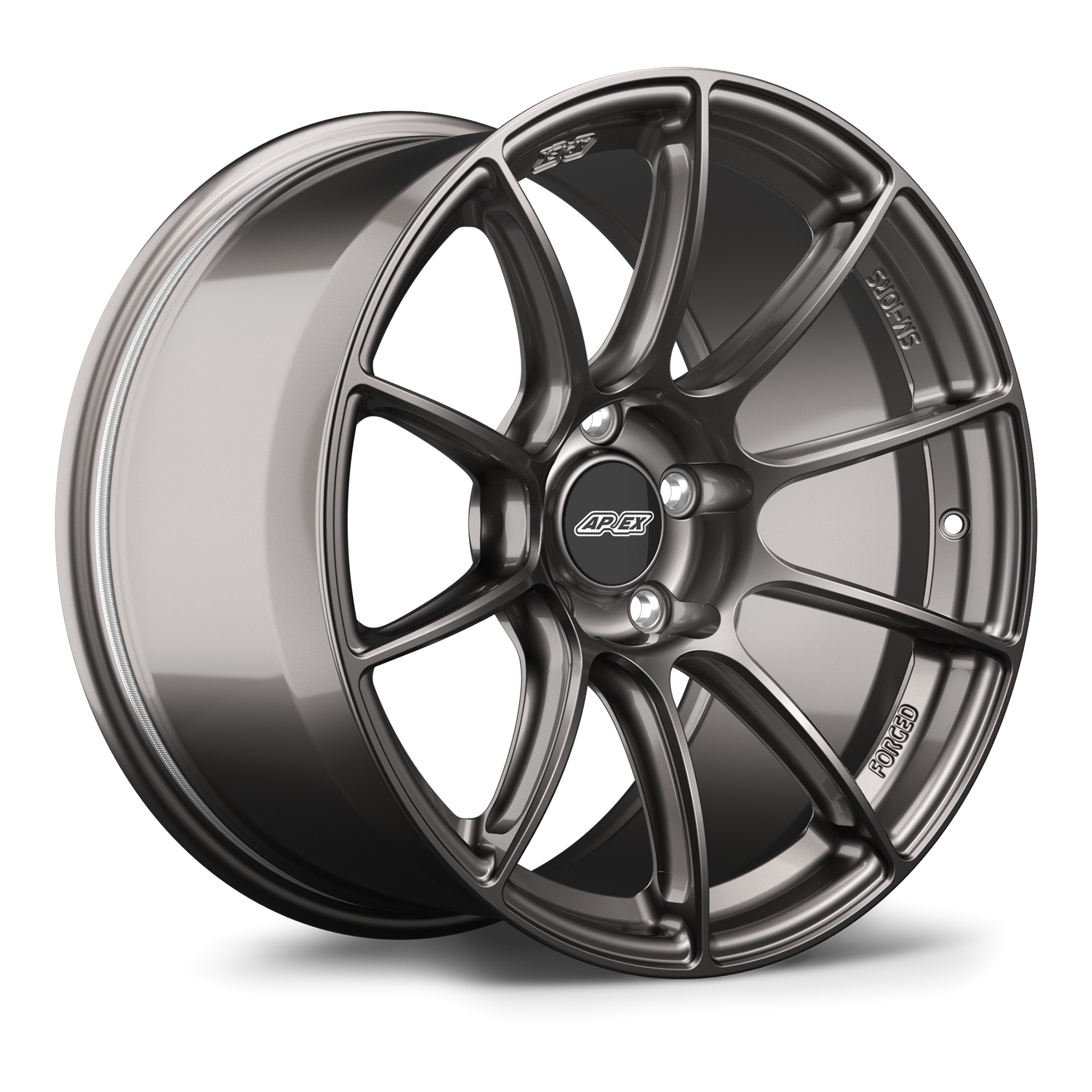 Apex SM-10RS Forged Alloy Wheel 18x11 ET38 5x120.65 Anthracite 70.3mm CB