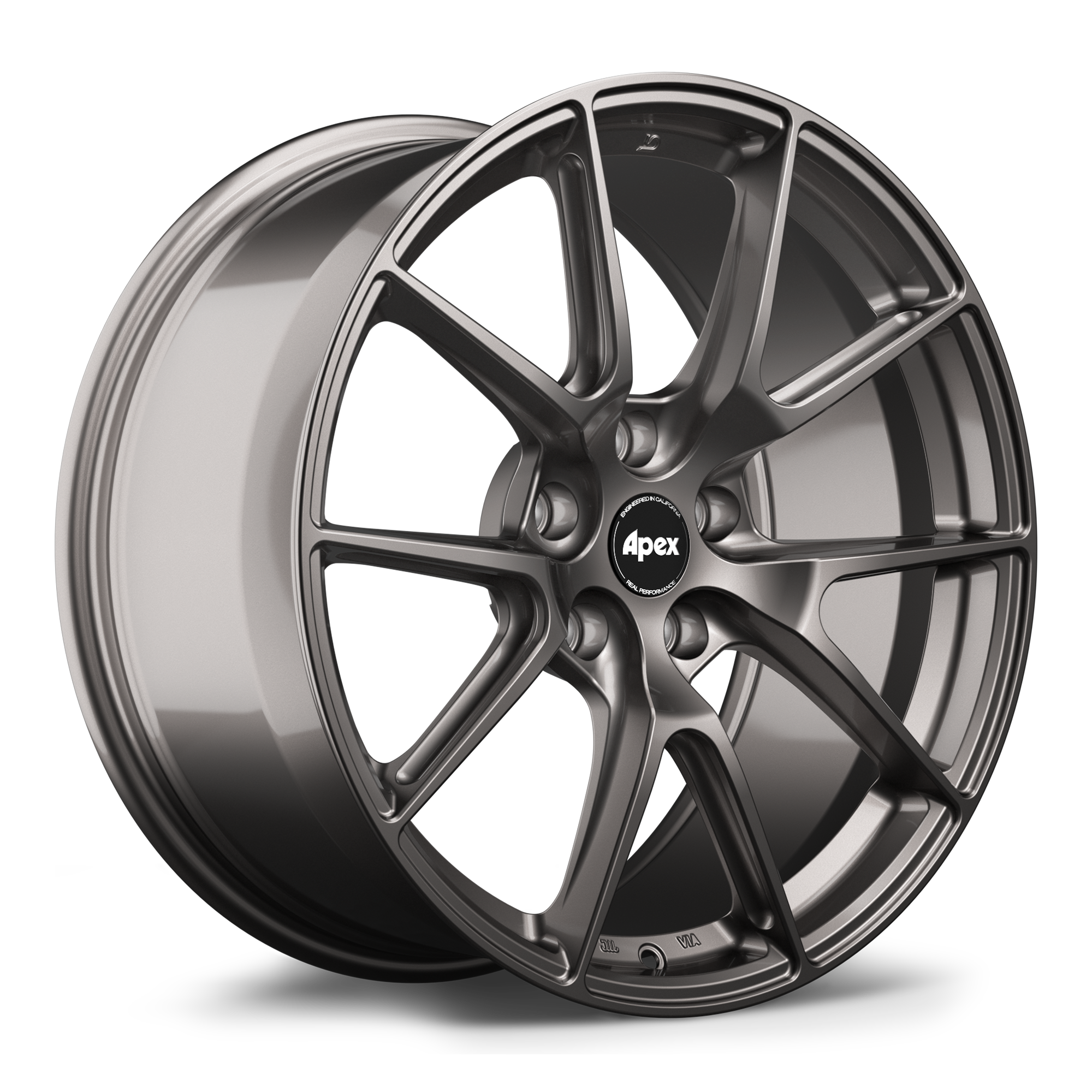 Apex VS-5 Alloy Wheel 19x9 ET32 5x112 Anthracite 66.6mm CB