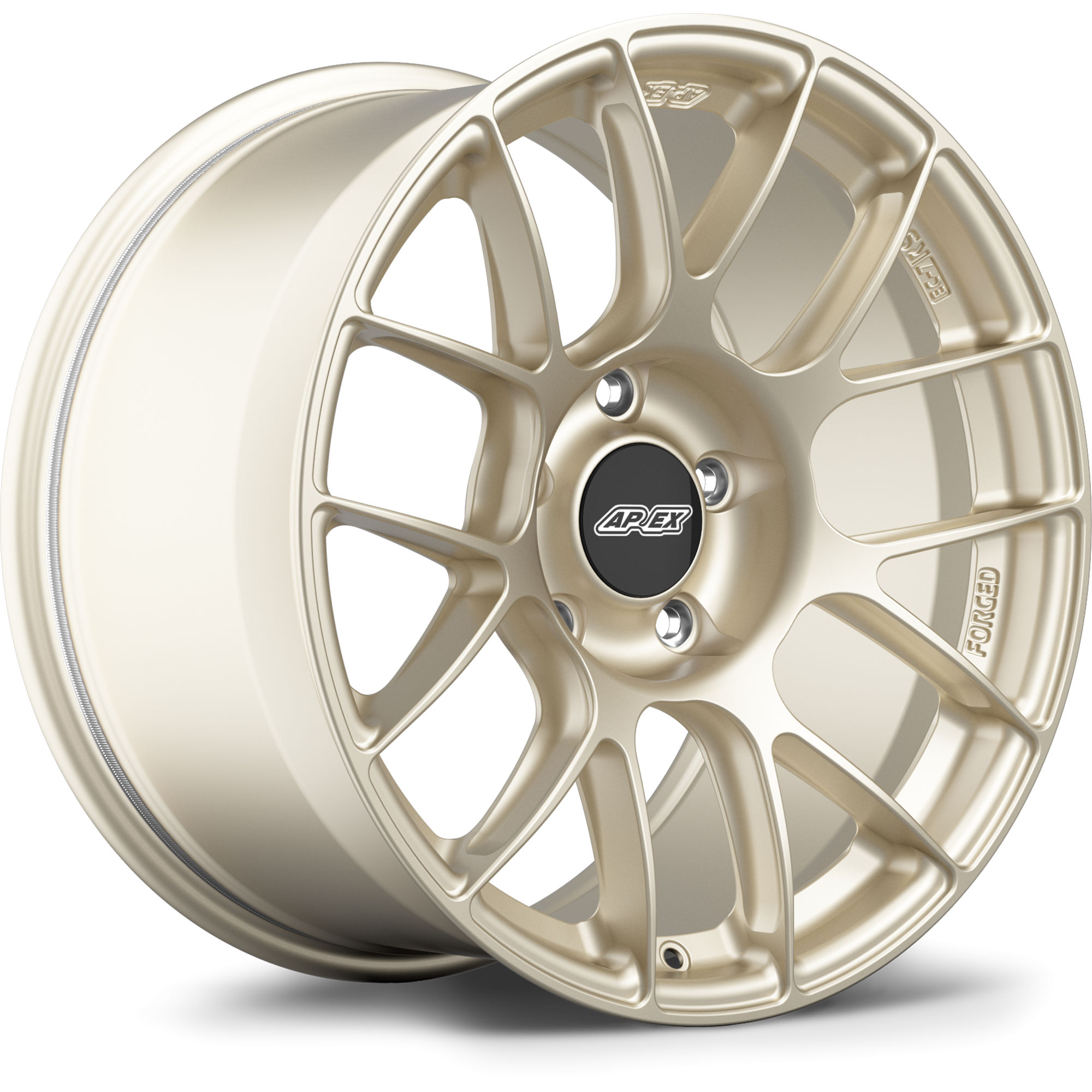 Apex EC-7RS Forged Alloy Wheel 18x9 ET30 5x120 Motorsport Gold 72.56mm CB