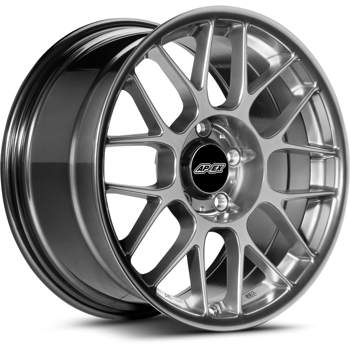 Apex ARC-8 Alloy Wheel 17x9 ET42 5x120 Hyper Black 72.56mm CB