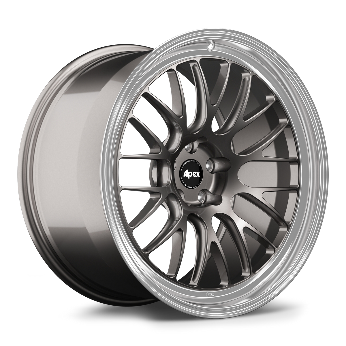 Apex ML-10RT Alloy Wheel 20x11 ET18 5x112 66.6mm CB Anthracite - Machined Lip