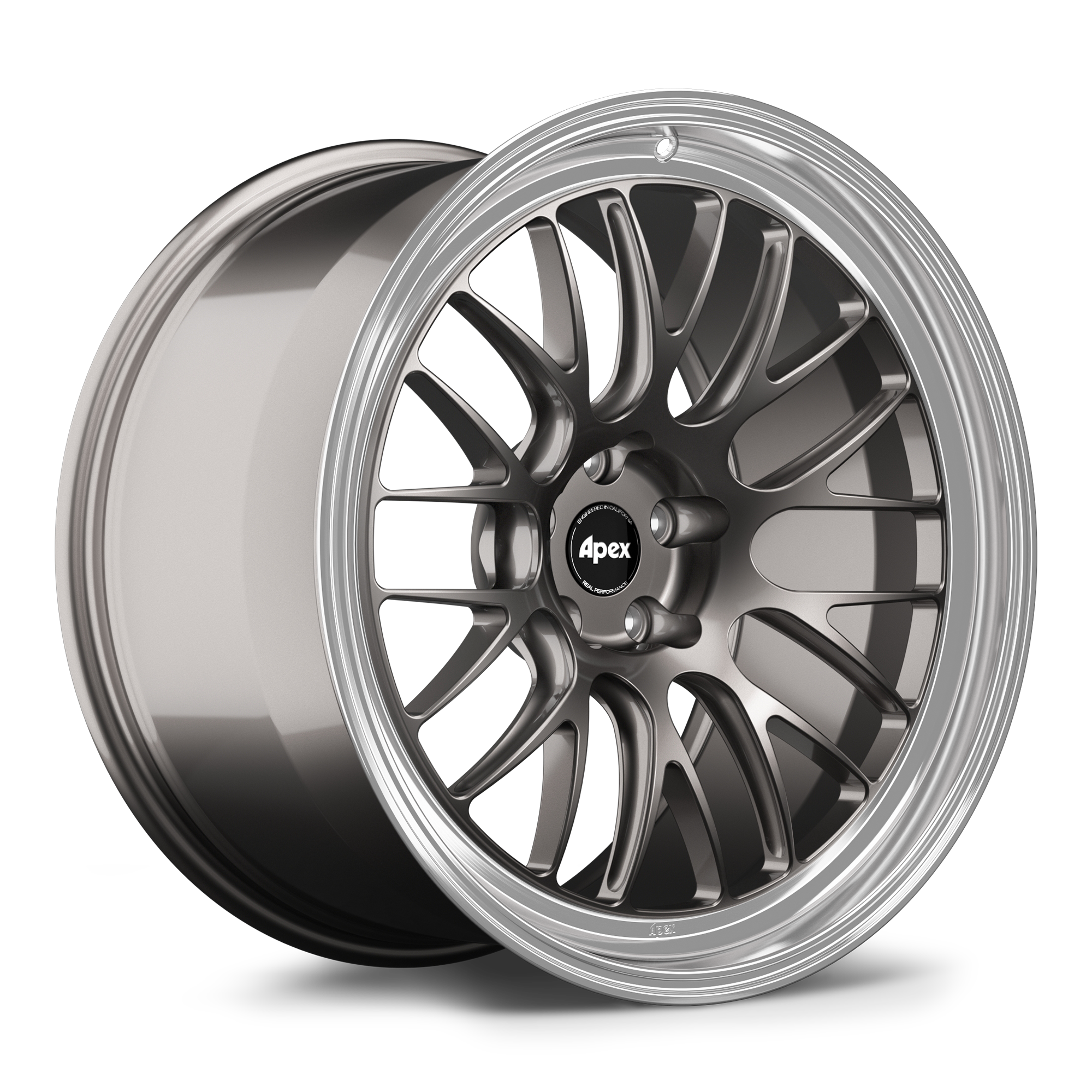 Apex ML-10RT Forged Alloy Wheel 20x11 ET18 5x112 Anthracite - Machined Lip 66.6mm CB