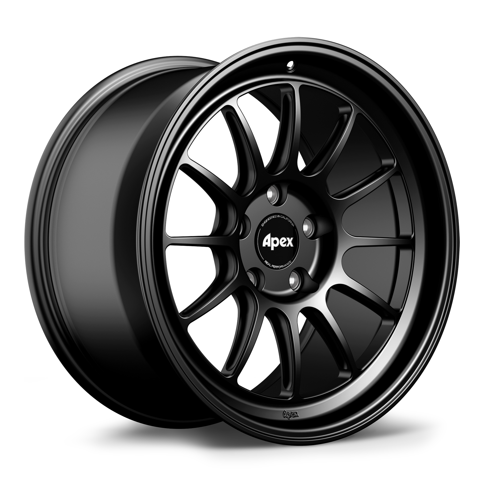 Apex SL-12RT Forged Alloy Wheel 18x10 ET32 5x120.65mm - Satin Black 70.3mm CB