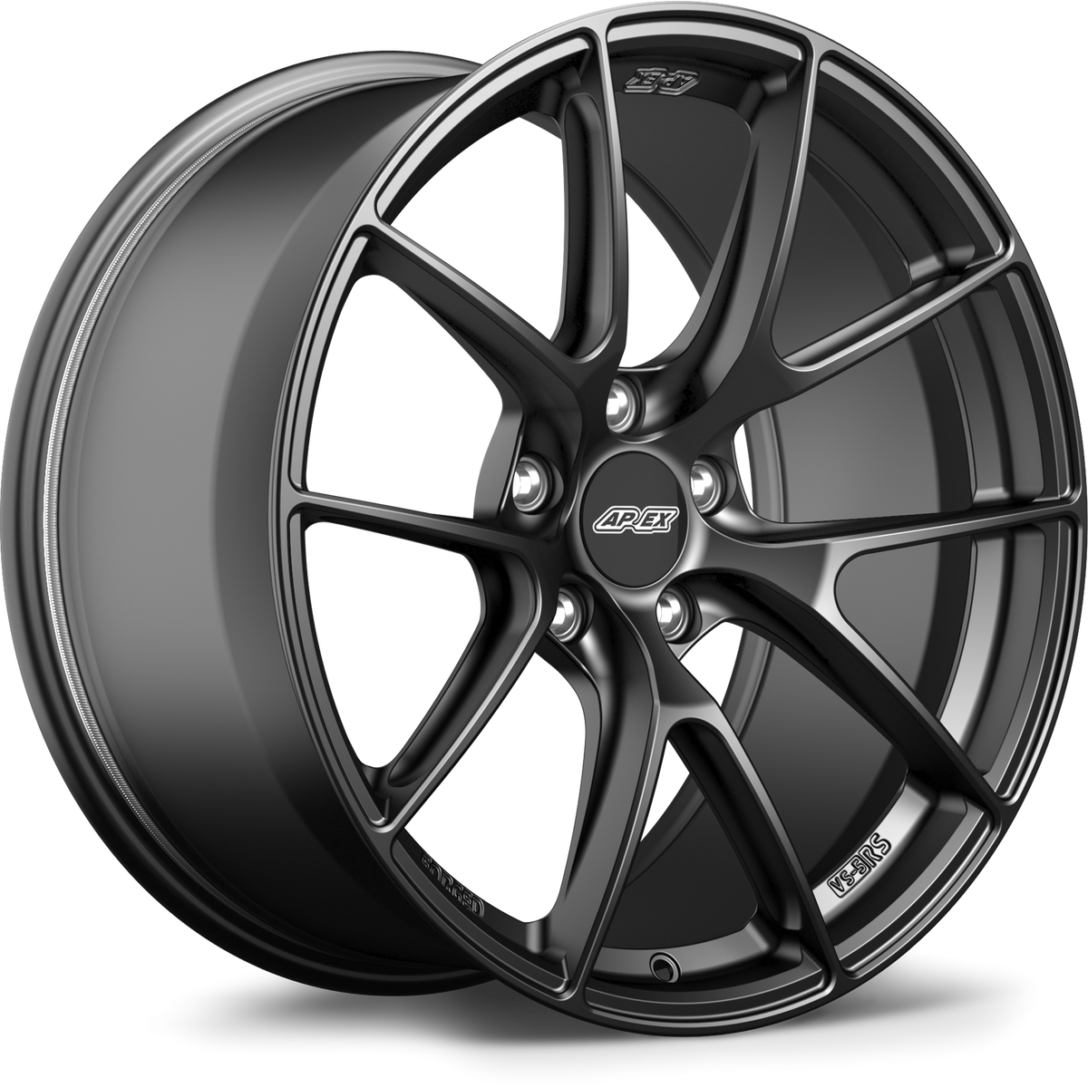 Apex VS-5RS Forged Alloy Wheel 19x10 ET38 5x112 Satin Black 66.6mm CB