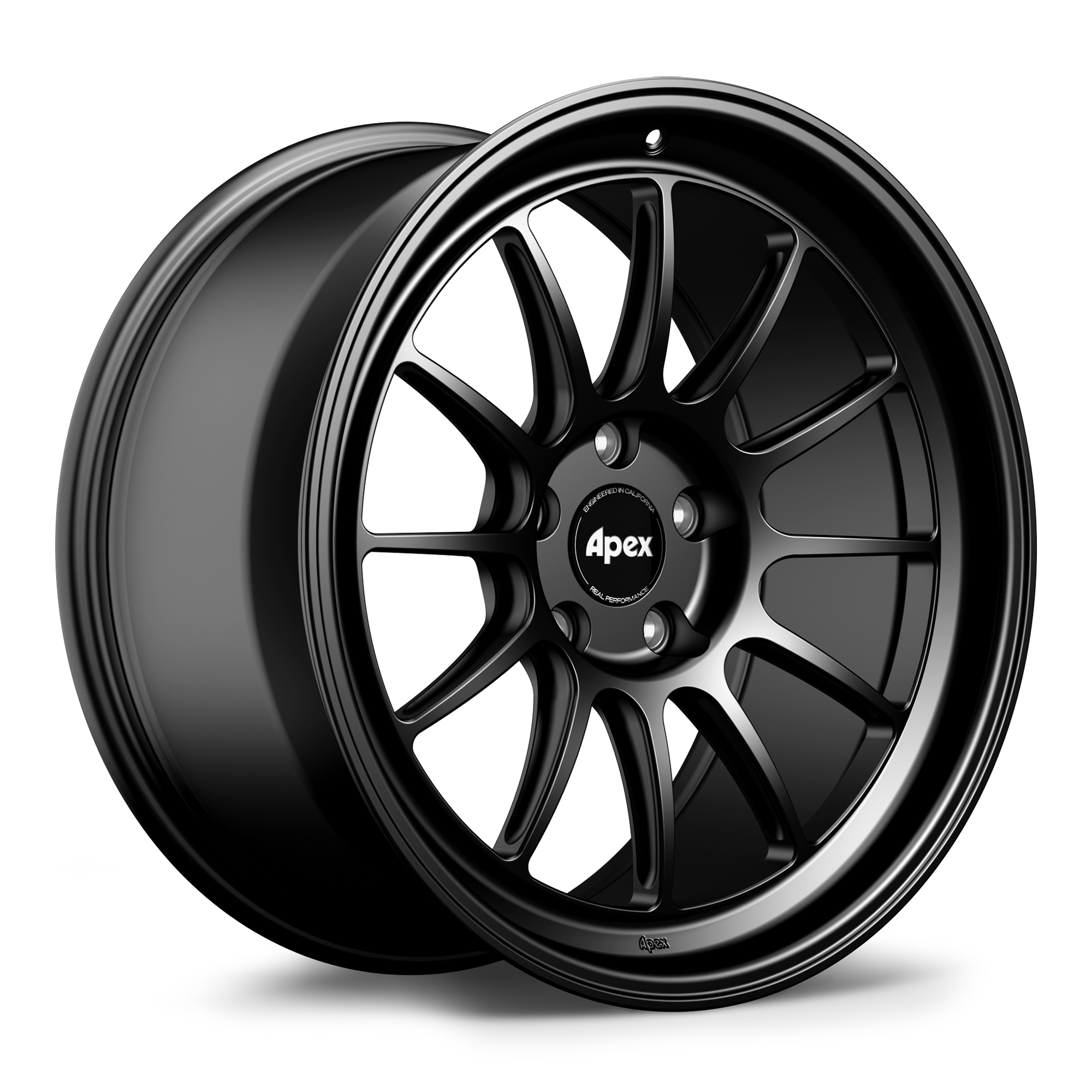 Apex SL-12RT Forged Alloy Wheel 19x10 ET32 5x120.65mm - Satin Black 70.3mm CB
