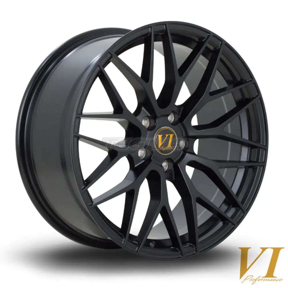 6Performance MD Alloy Wheel 18x8.5 ET40 5x108 Flat Black 73.1mm CB