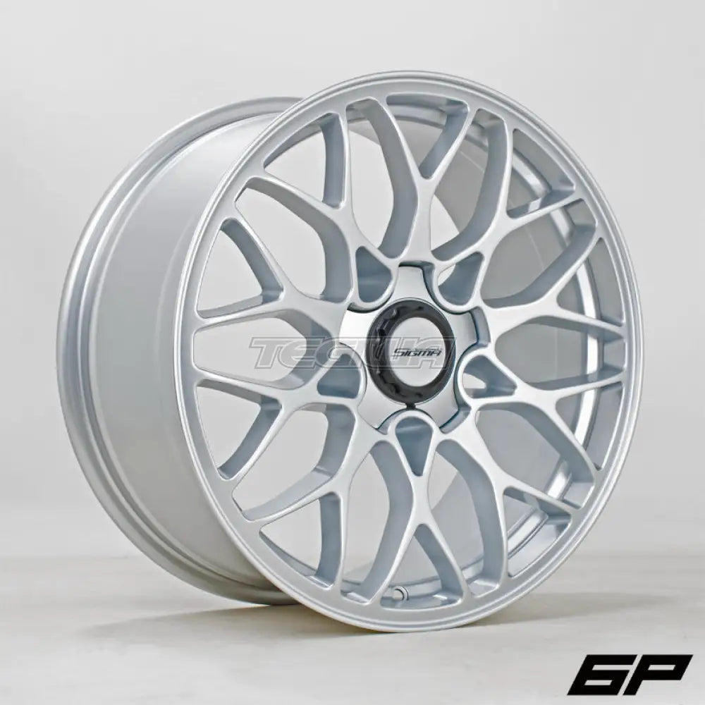 6Performance Sigma Alloy Wheel 18x8.5 ET40 5x112 Silver 66.45mm CB