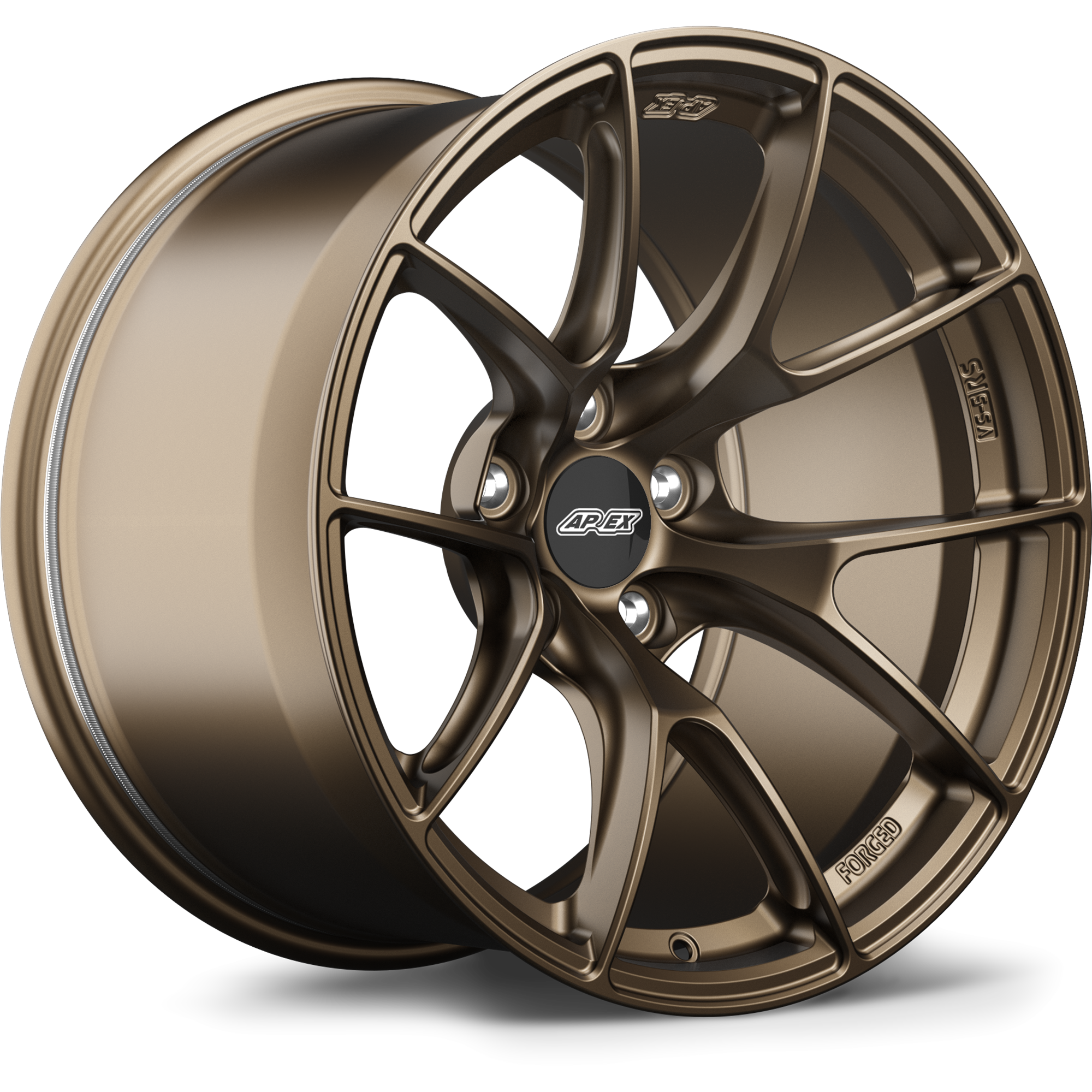 Apex VS-5RS Alloy Wheel 18x10.5 ET15 5x114.3 66.1mm CB Satin Bronze