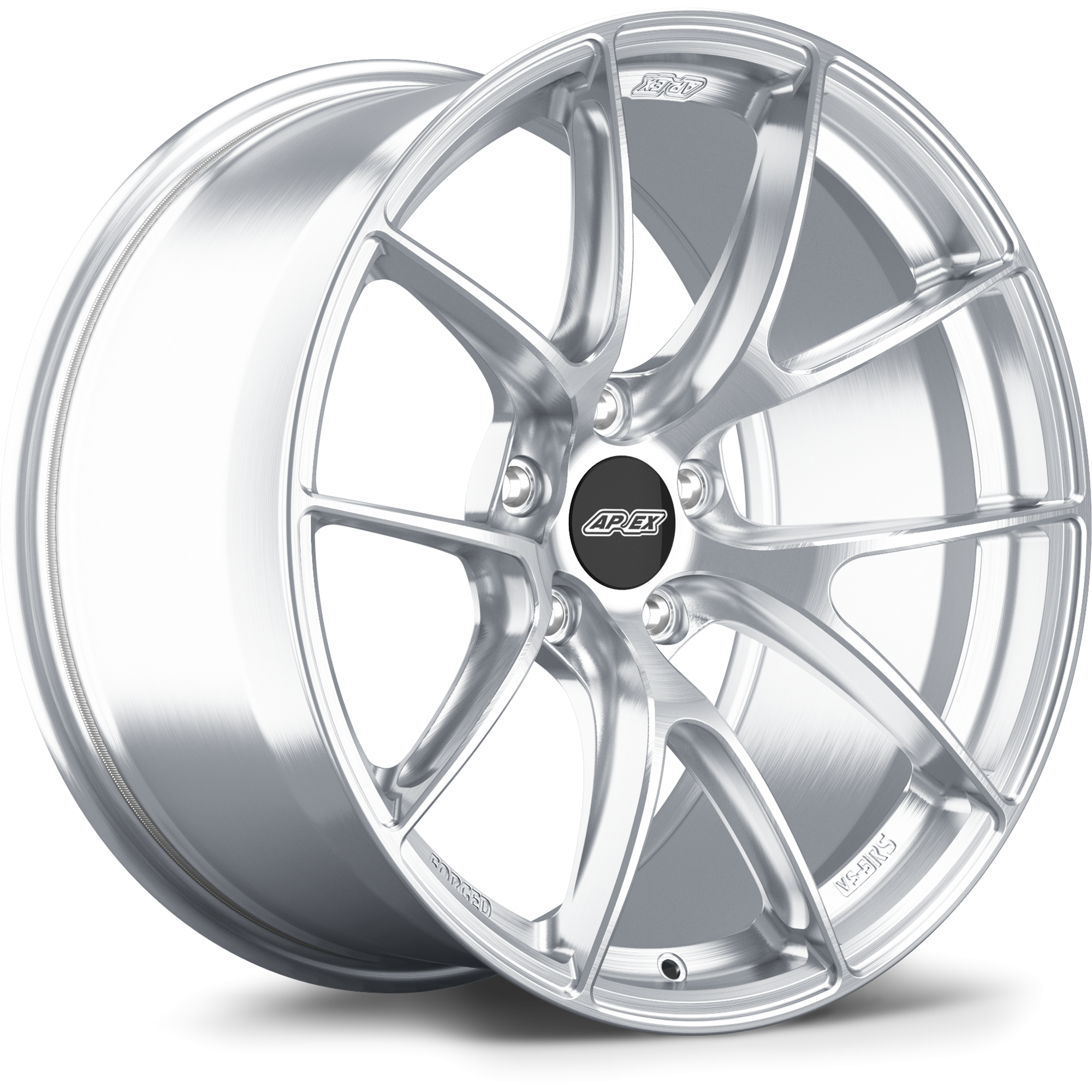 Apex VS-5RS Forged Alloy Wheel 19x11 ET28 5x120 Brushed Clear 67.1mm CB