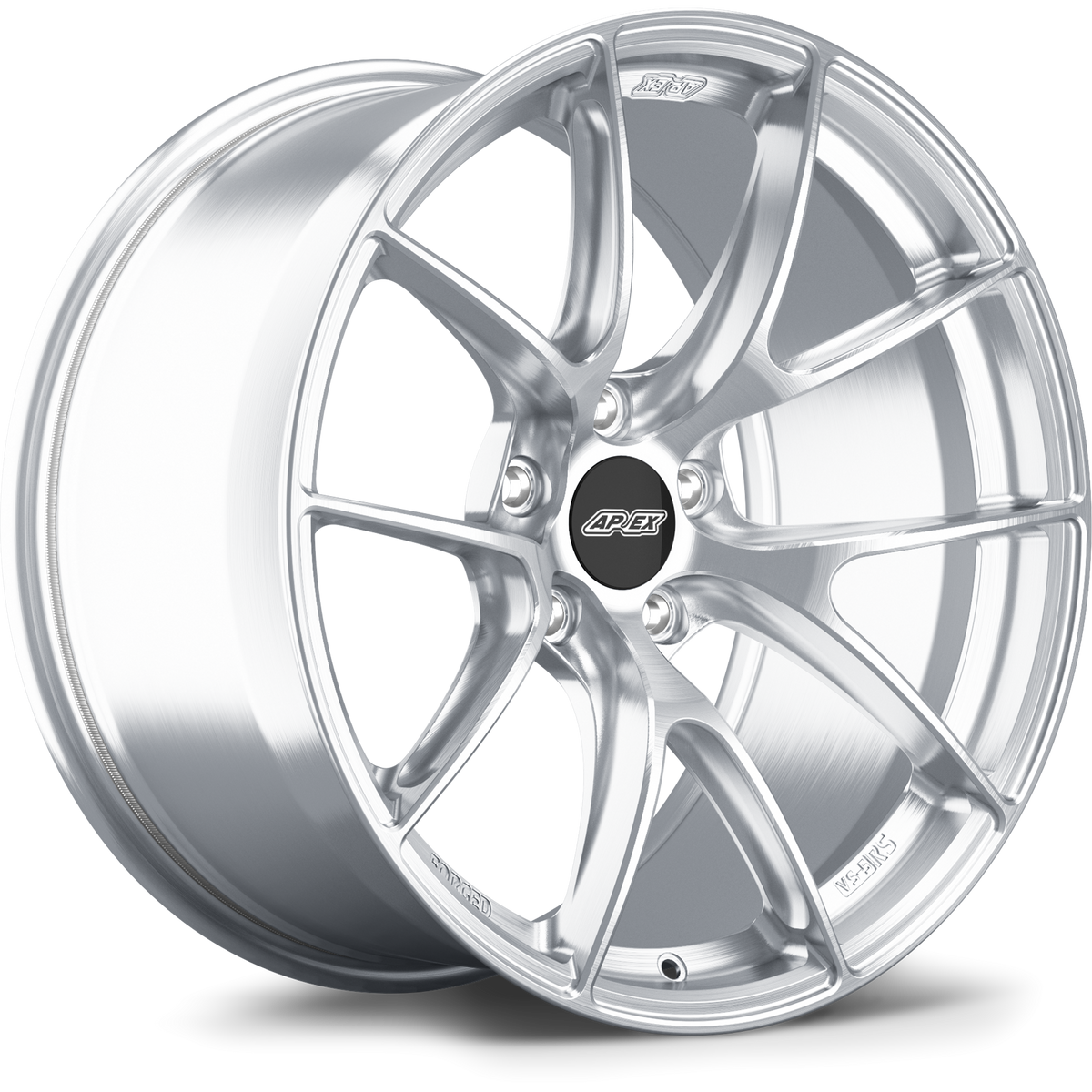 Apex VS-5RS Forged Alloy Wheel 19x11 ET44 5x120 Brushed Clear 72.56mm CB