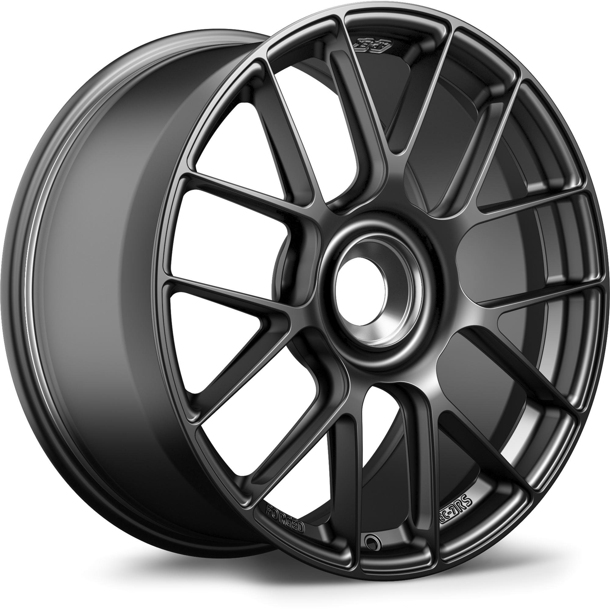 Apex EC-7RS Forged Alloy Wheel 19x9.5 ET49 PSCL Satin Black 101mm CB