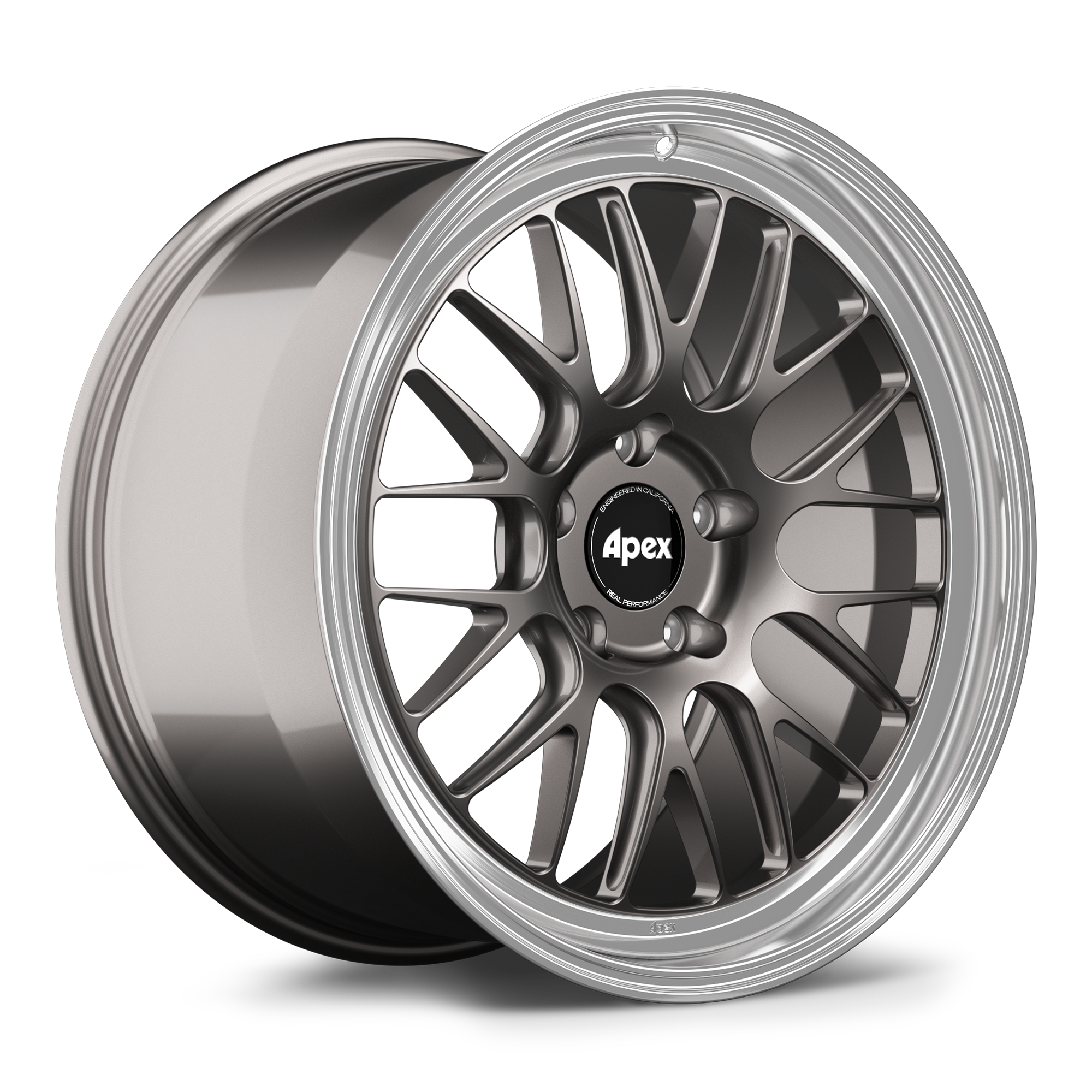 Apex ML-10RT Forged Alloy Wheel 20x11 ET50 5x130 Anthracite - Machined Lip 71.6mm CB