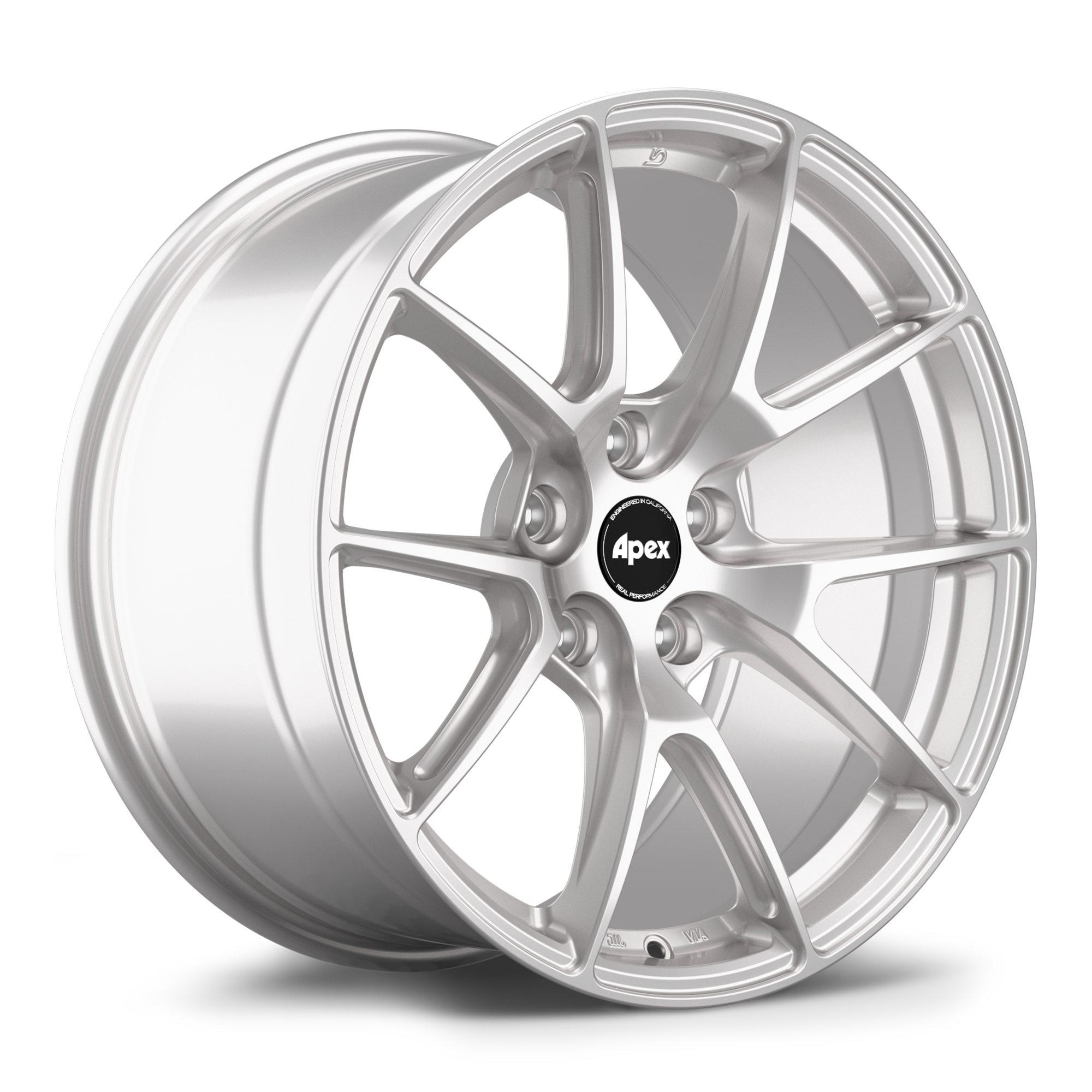 Apex VS-5 Alloy Wheel 18x9.5 ET35 5x120 Race Silver 72.56mm CB