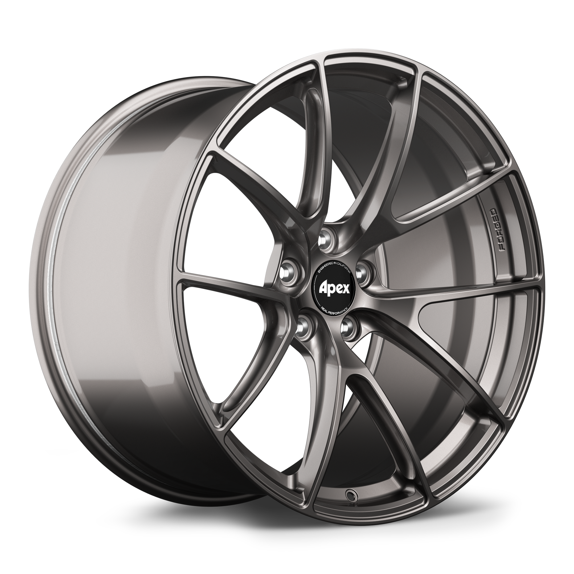 Apex VS-5RS Forged Alloy Wheel 21x12 ET66 PSCL Anthracite 101mm CB