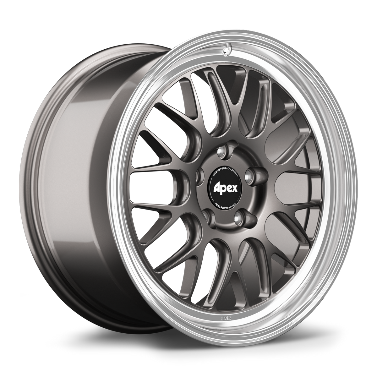 Apex ML-10RT Forged Alloy Wheel 18x9 ET42 5x100 Anthracite - Machined Lip 56.1mm CB