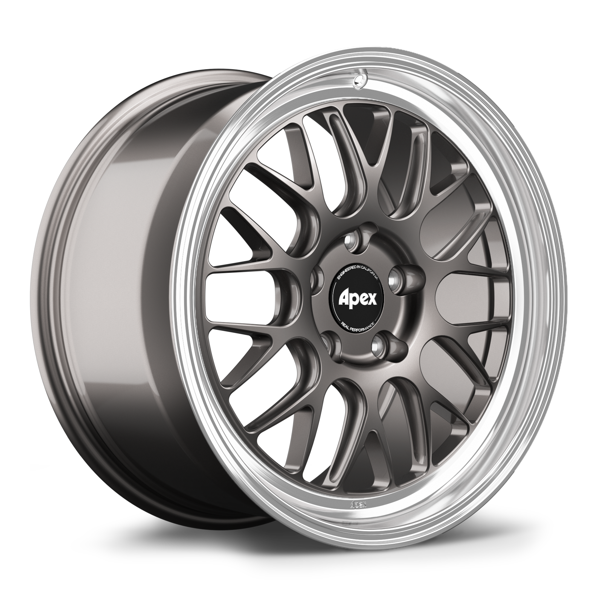 Apex ML-10RT Forged Alloy Wheel 18x10 ET58 5x120.65 Anthracite - Machined Lip 70.3mm CB
