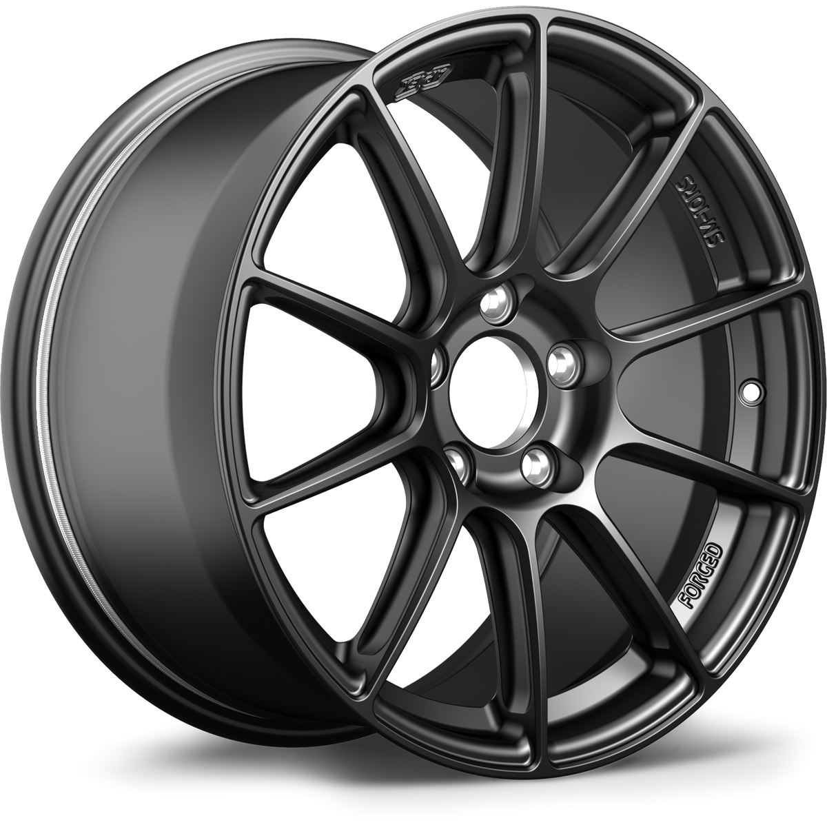 Apex SM-10RS Alloy Wheel 17x9 ET61 5x114.3 70.1mm CB Satin Black
