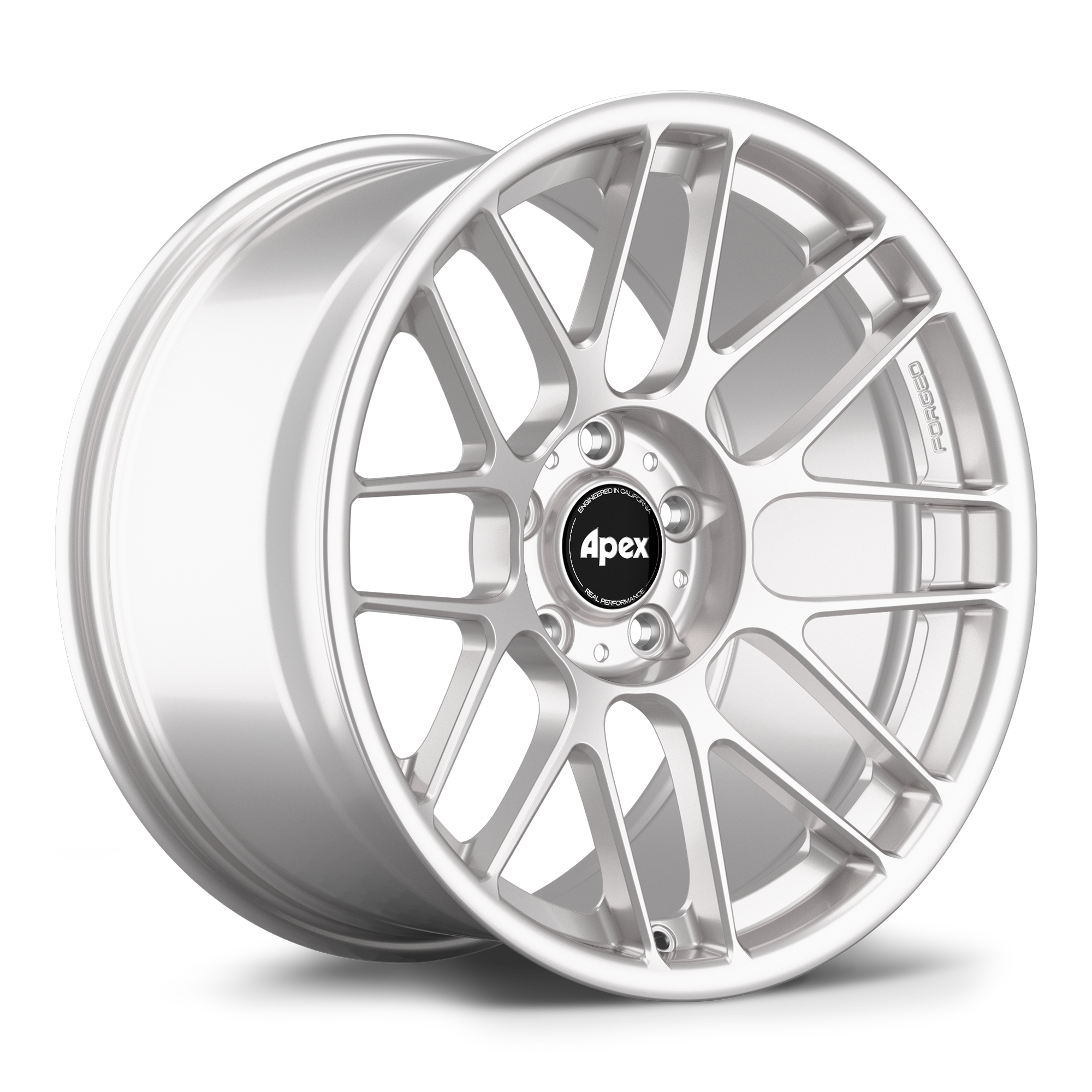 Apex ARC-8RT Forged Alloy Wheel 18x9 ET30 5x120 Race Silver 72.56mm CB