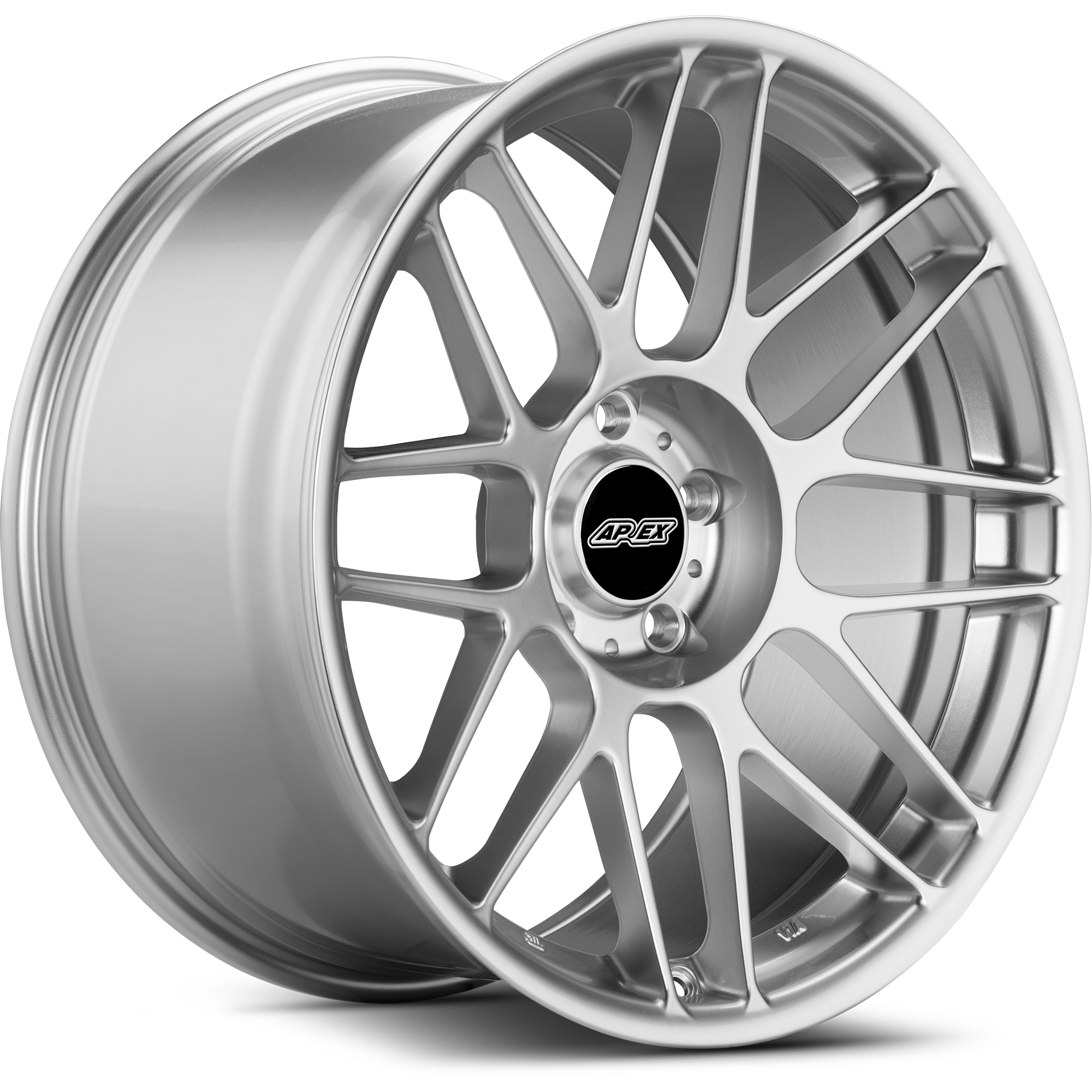Apex ARC-8 Alloy Wheel 19x9 ET28 5x120 Hyper Silver 72.56mm CB